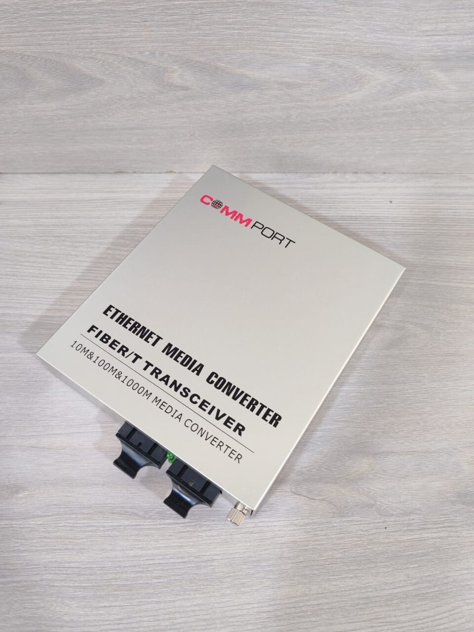 COMMPORT ETHERNET-MEDIA-CONVERTER-FIBER/T-TRANSCEIVER COMMPORT ETHERNET MEDIA CONVERTER FIBER/T TRANSCEIVER WITH FHILTY BOX 2