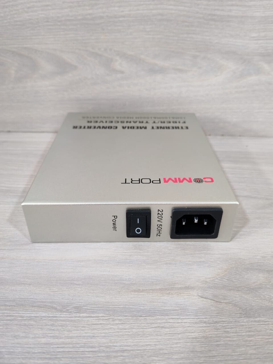 COMMPORT ETHERNET-MEDIA-CONVERTER-FIBER/T-TRANSCEIVER COMMPORT ETHERNET MEDIA CONVERTER FIBER/T TRANSCEIVER WITH FHILTY BOX 5