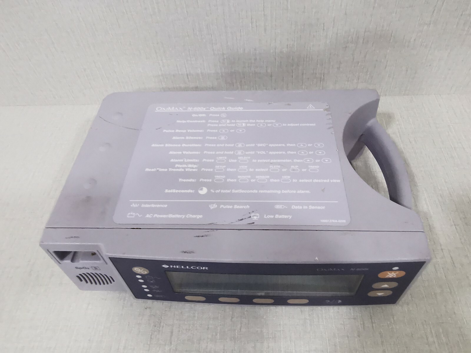 NELLCOR OXIMAX N-600x NELLCOR OXIMAX N-600x 5