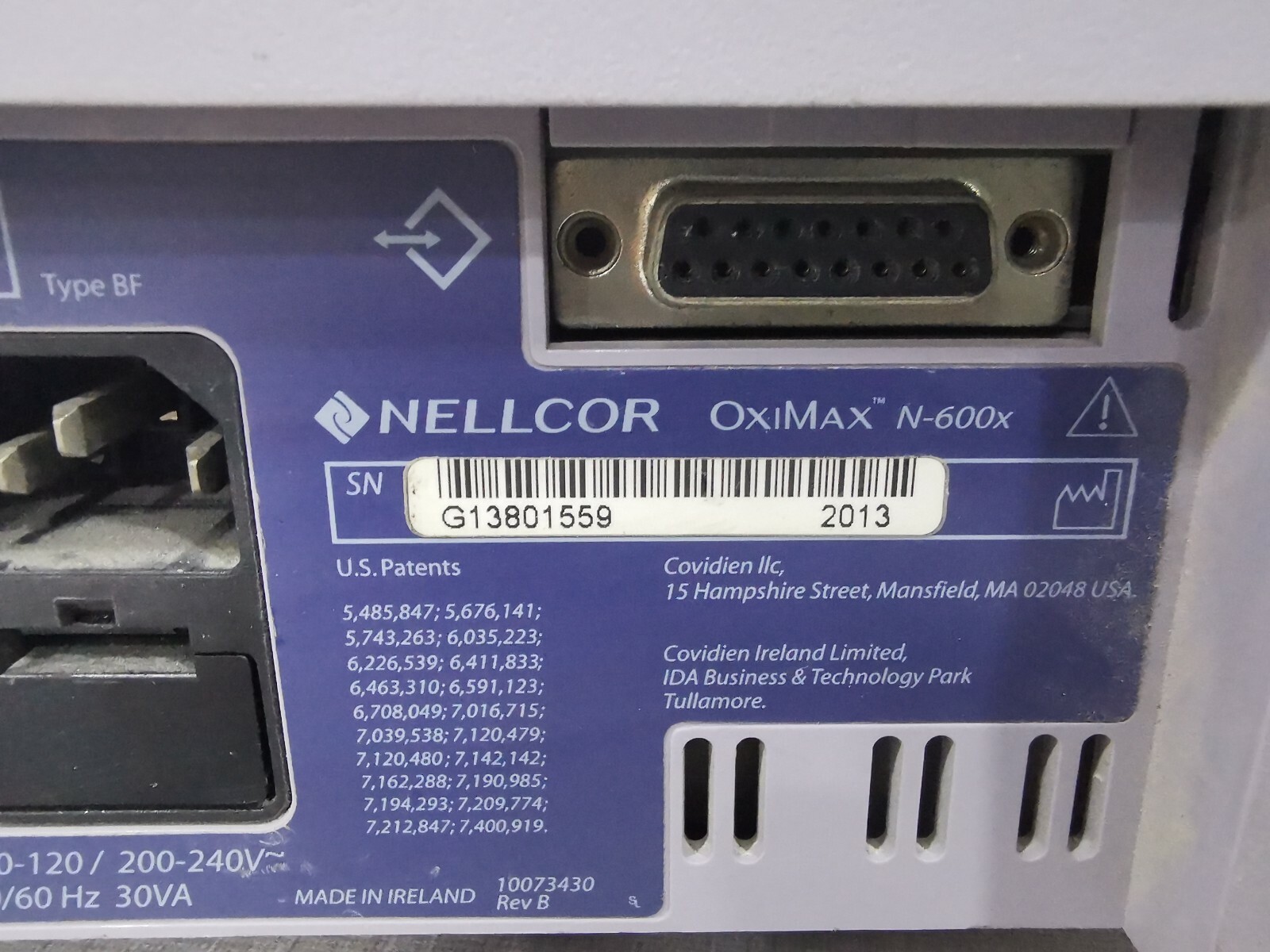 NELLCOR OXIMAX N-600x NELLCOR OXIMAX N-600x 6