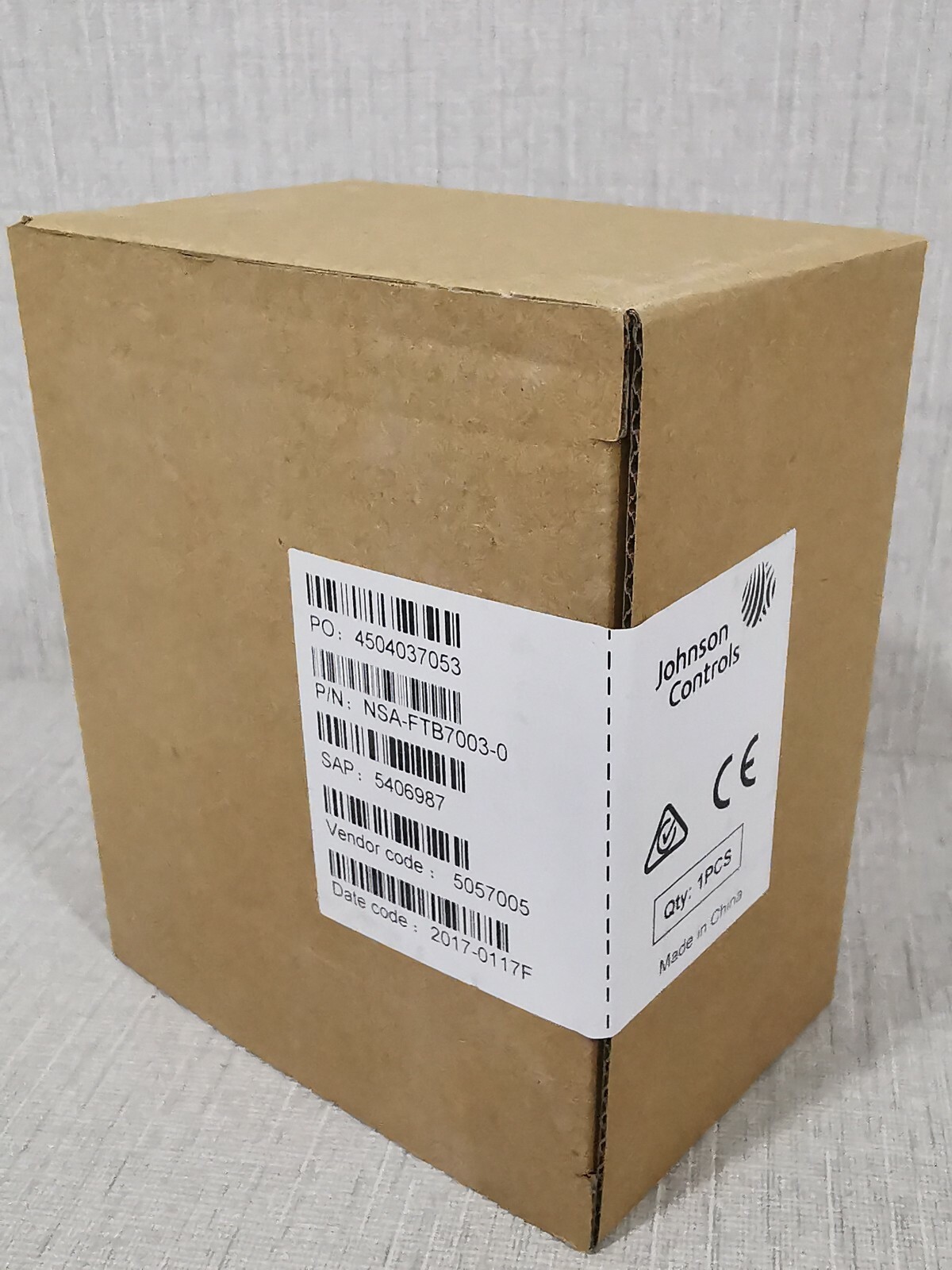 Johnson Controls NSA_FTB7003-0 JOHNSON CONTROL NSA_FTB7003-0 TEMPERATURE CONTROL 10