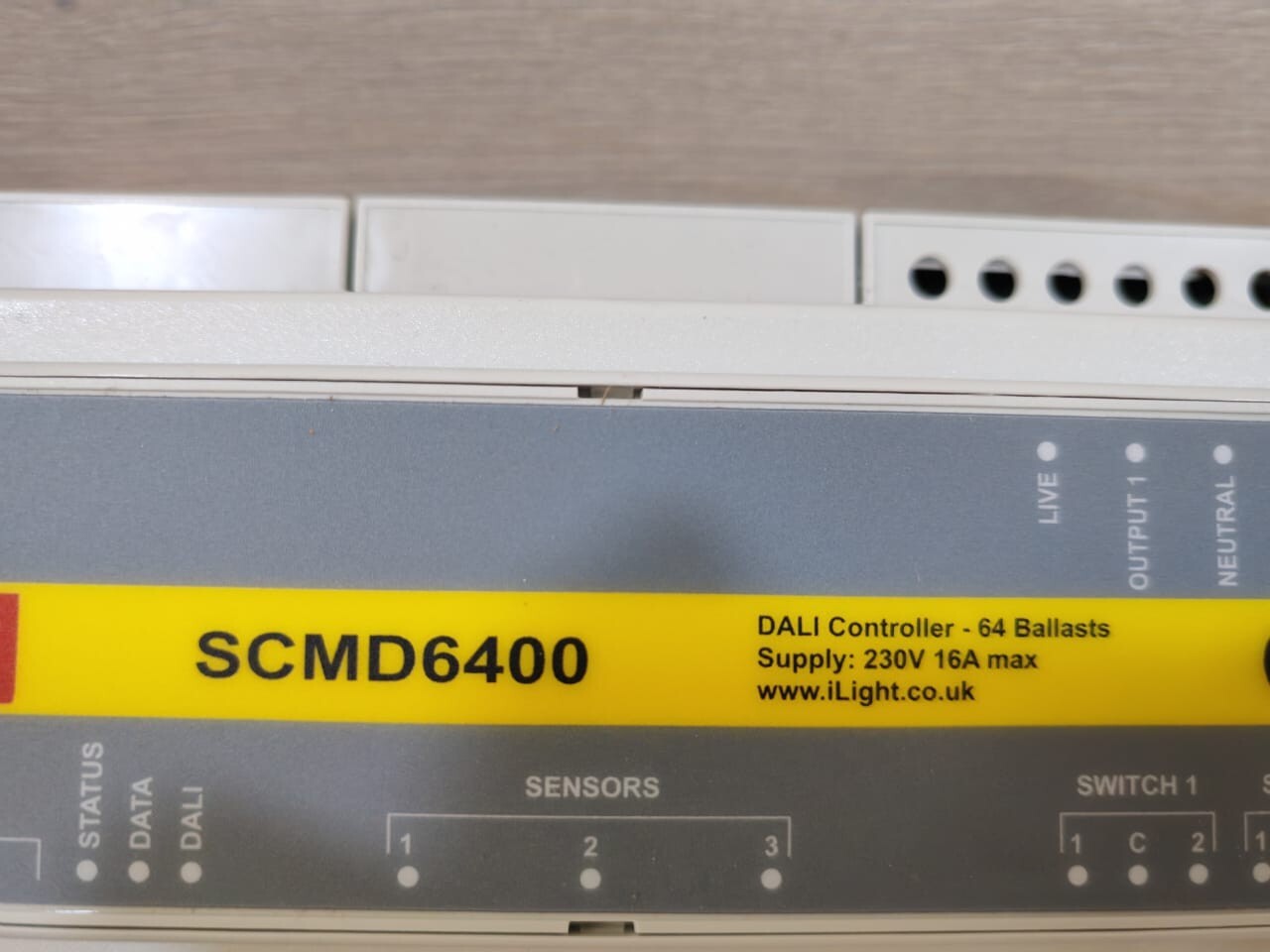 Ilight SCMD6400 ILight SCMD6400 DIN RAIL DALI CONTROLLER 64 BALLASTS 230V WITH FHILTY BOX 3