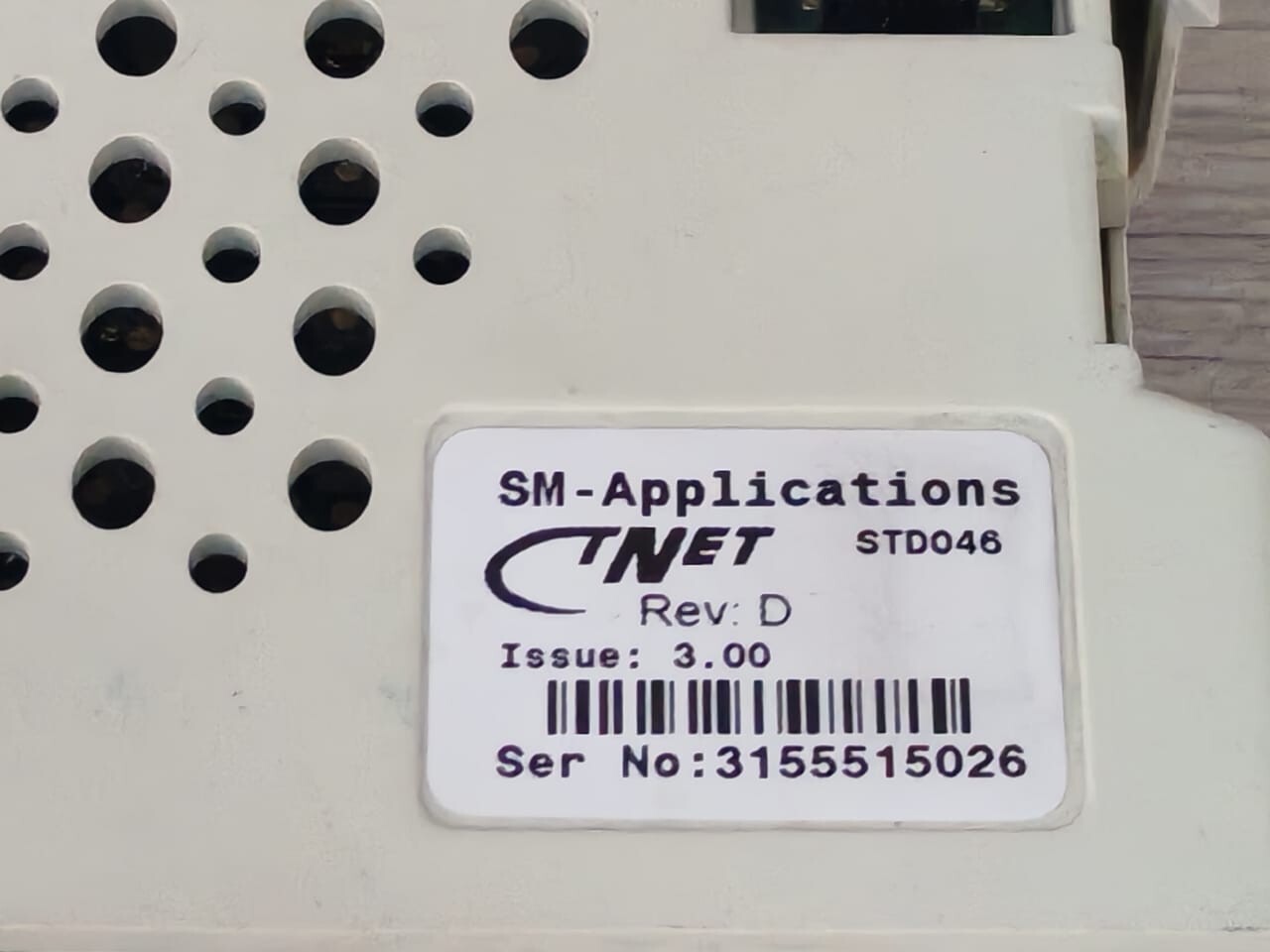 TNET STD046 TNET SM-Applications STD046 Control Techniques 2