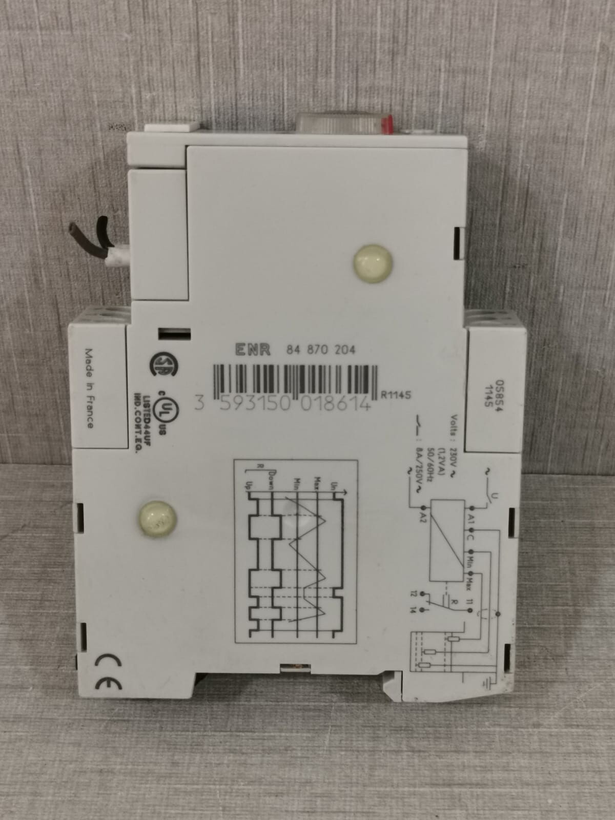 Crouzet ENR 84 870 204 Crouzet ENR 84 870 204 Relay 230V 3
