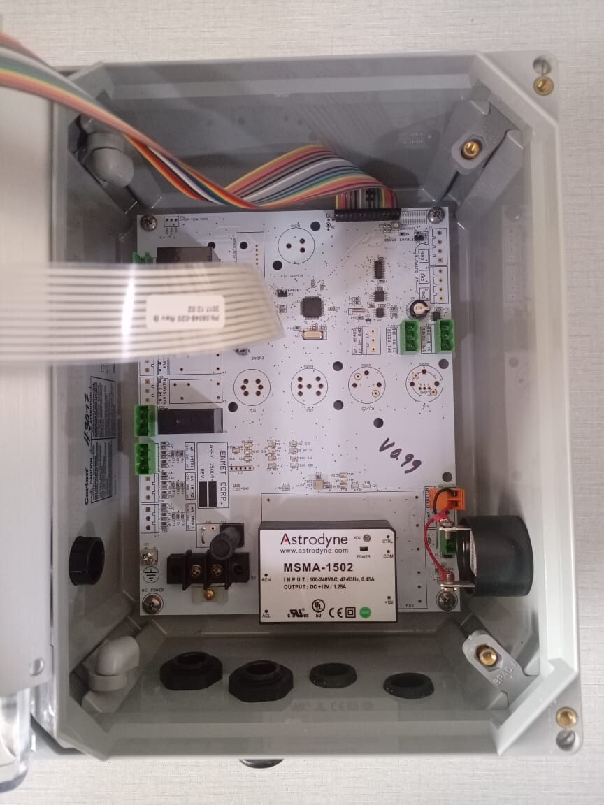 ENMET ISA-60M ENMET ISA-60M GAS OXYGEN MONITOR ALARM 100-240VAC W/O ANY ACCESSORIES 9