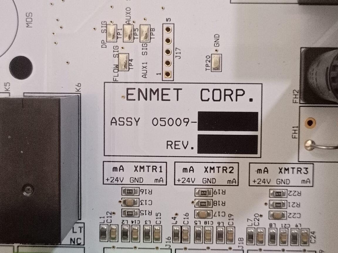 ENMET ISA-60M ENMET ISA-60M GAS OXYGEN MONITOR ALARM 100-240VAC W/O ANY ACCESSORIES 10