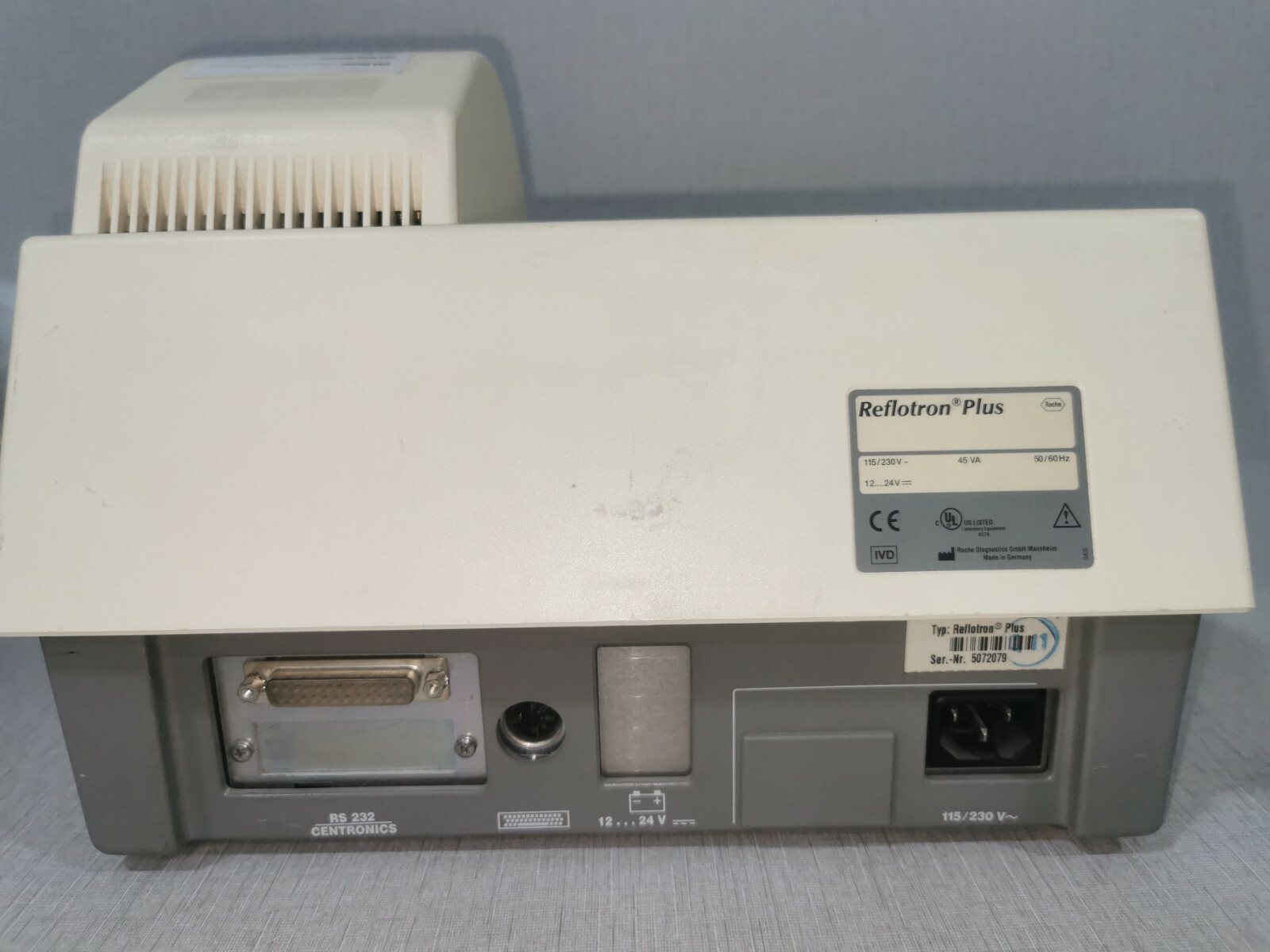 Roche REFLOTRON-PLUS Roche Reflotron Plus Dry Chemistry Analyzer 7