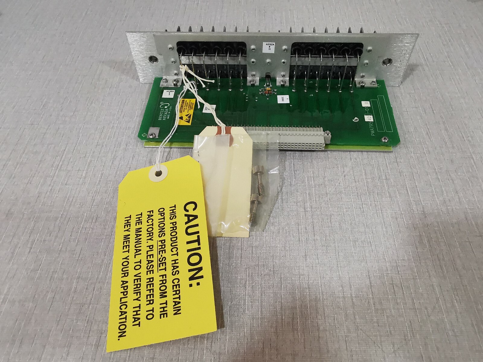 Bently Nevada 82367-01 Bently Nevada 78599-040 82367-01 PWA79542-01 D Alarm Relay 2