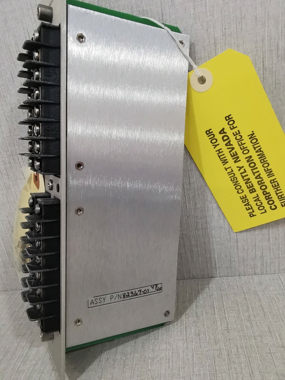Bently Nevada 82367-01 Bently Nevada 78599-040 82367-01 PWA79542-01 D Alarm Relay 5