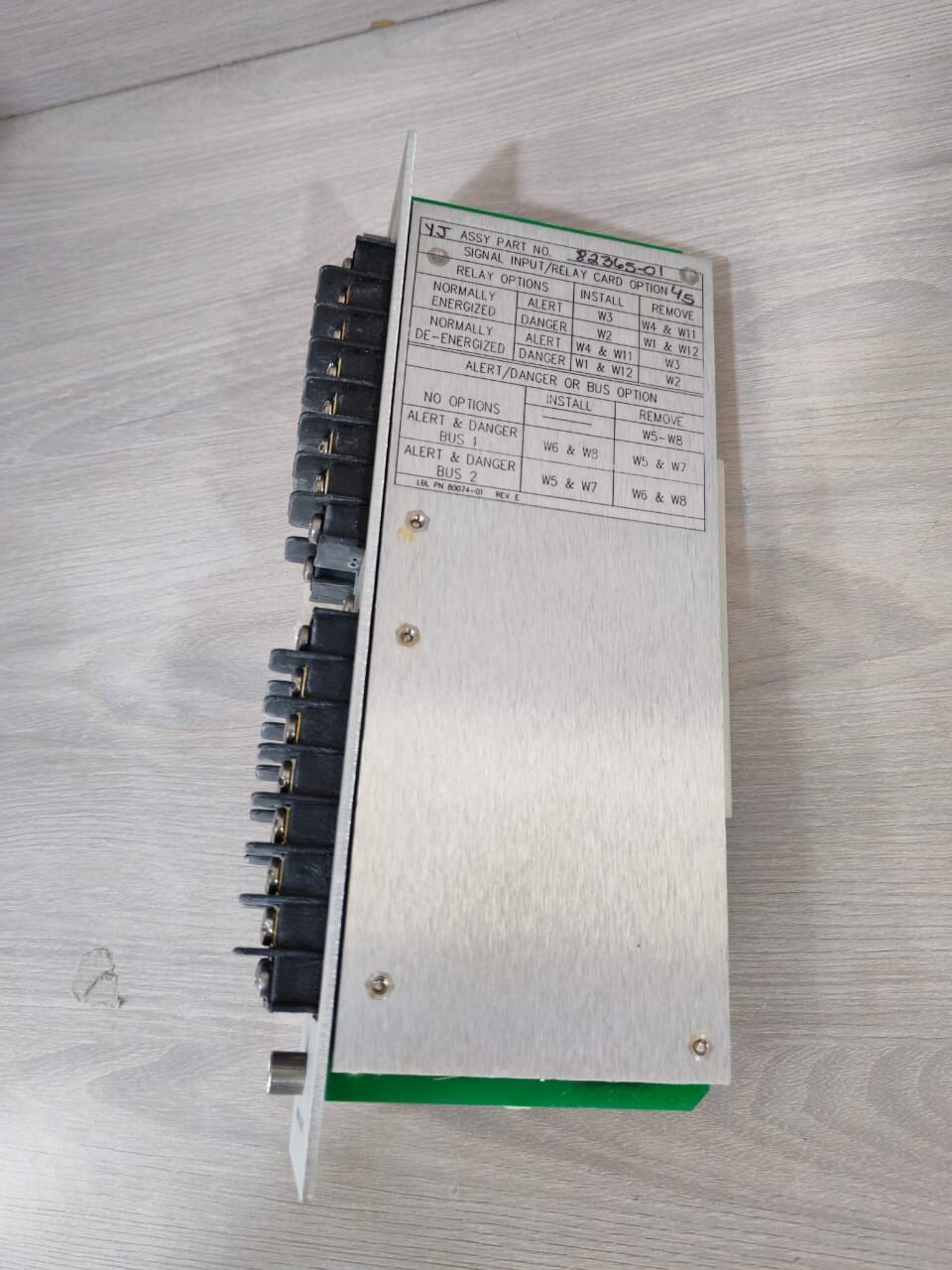 Bently Nevada ASSY 78462-01 Bently Nevada 78599-05C ASSY 78462-01 ALARM RELAY 10