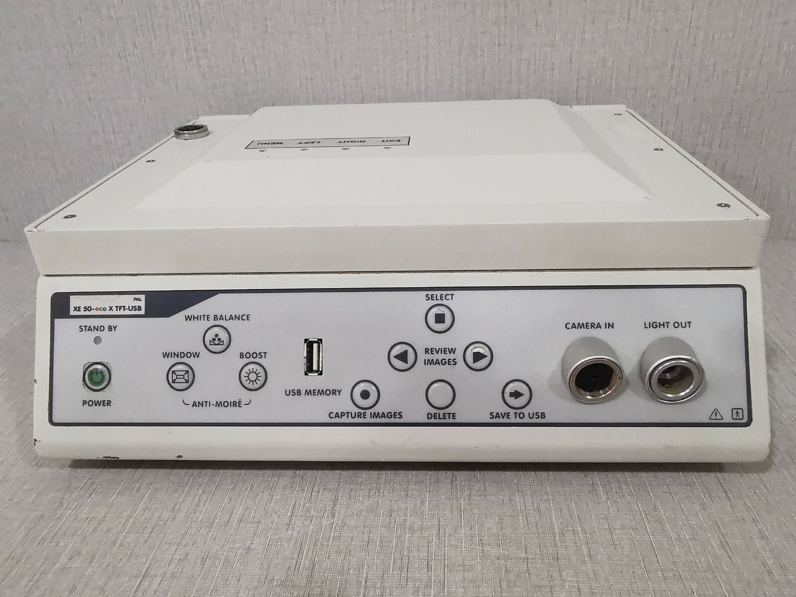 ILO XE50-ecoX TFT-USB PAL ILO XE50-ecoX TFT-USB PAL Compact System 100-240VAC 50/60Hz 2