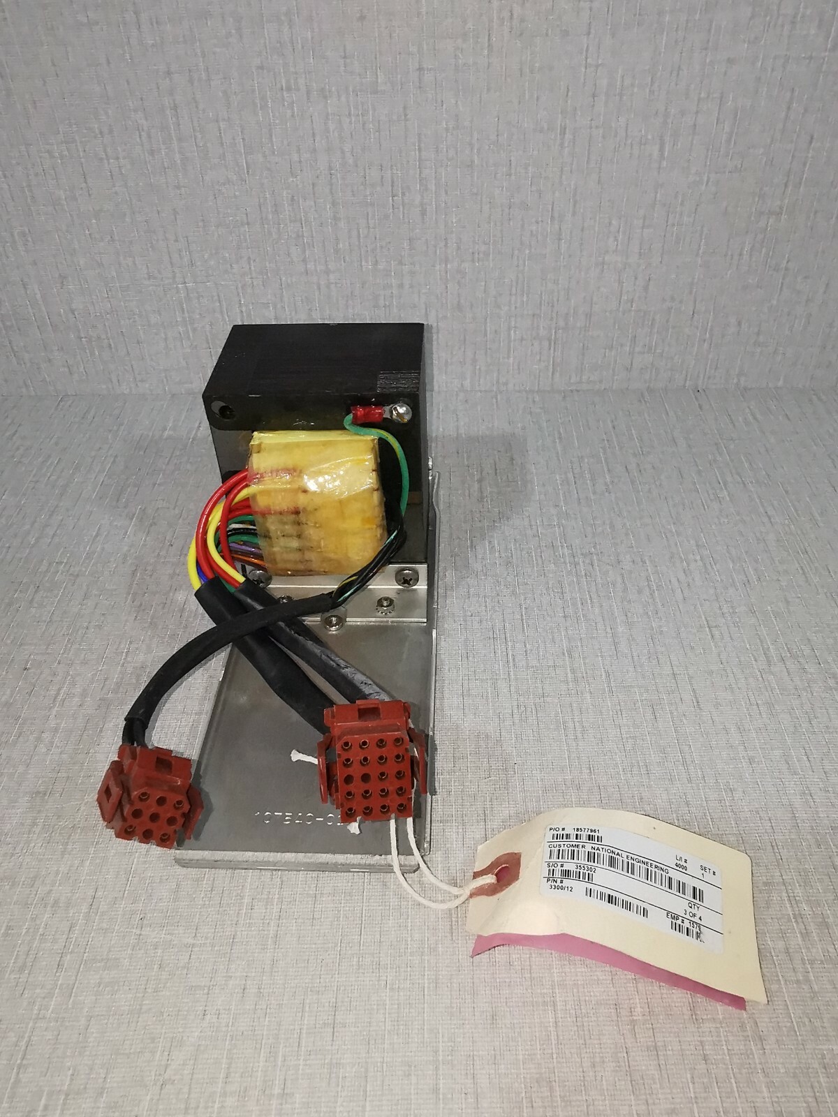 Bently Nevada 107540-01A BENTLY NEVADA 107540-01A TRANSFOMER 3