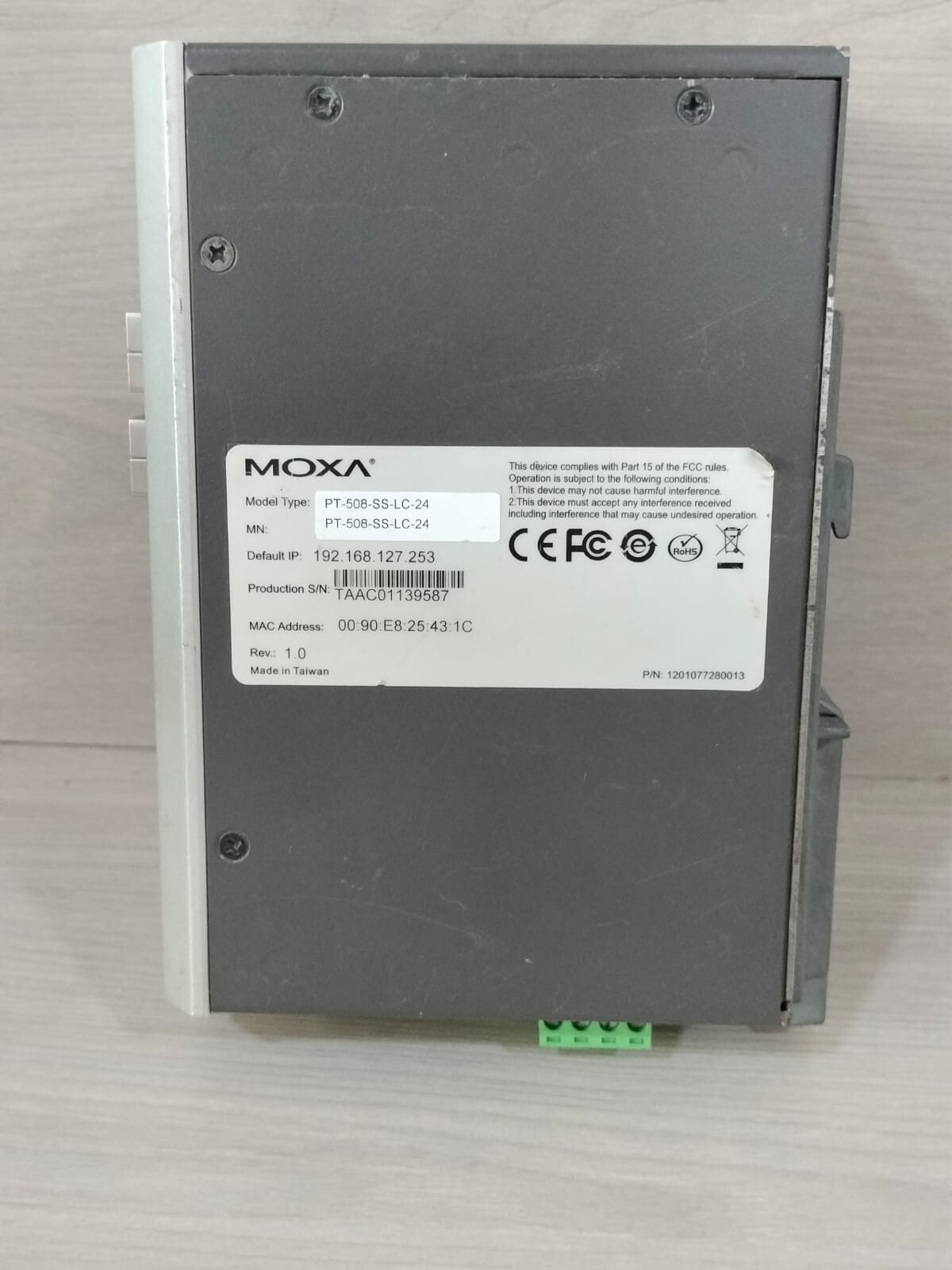 MOXA PT-508-SS-L MOXA PT-508 PowerTrans PT-508-SS-L Managed Switch IEC 61850 4