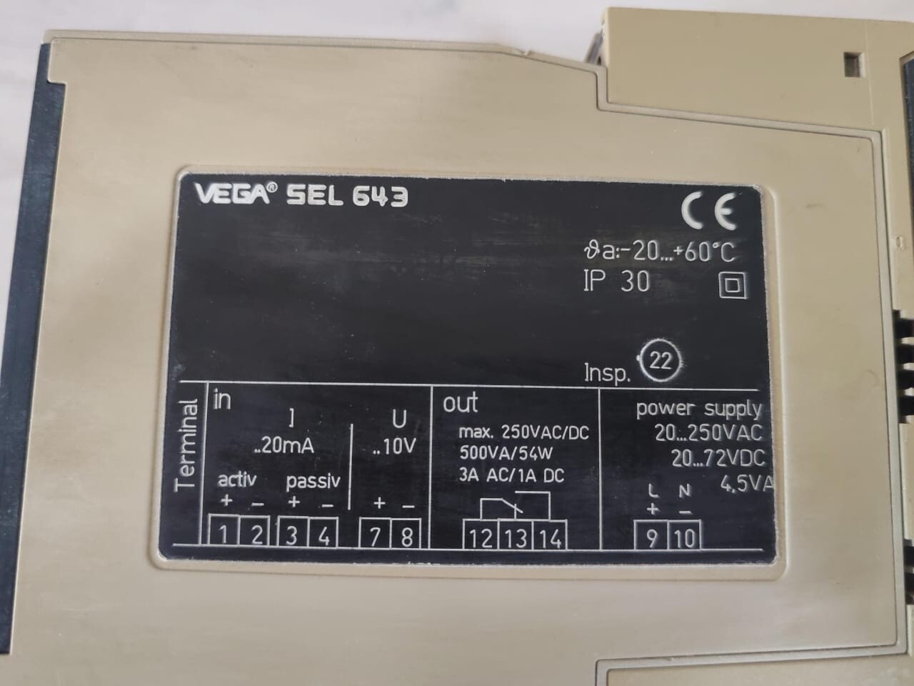 UNKNOWN VEGAMET-614-&-VEGASEL-643 VEGAMET 614 & VEGASEL 643 CONTROLLER 7
