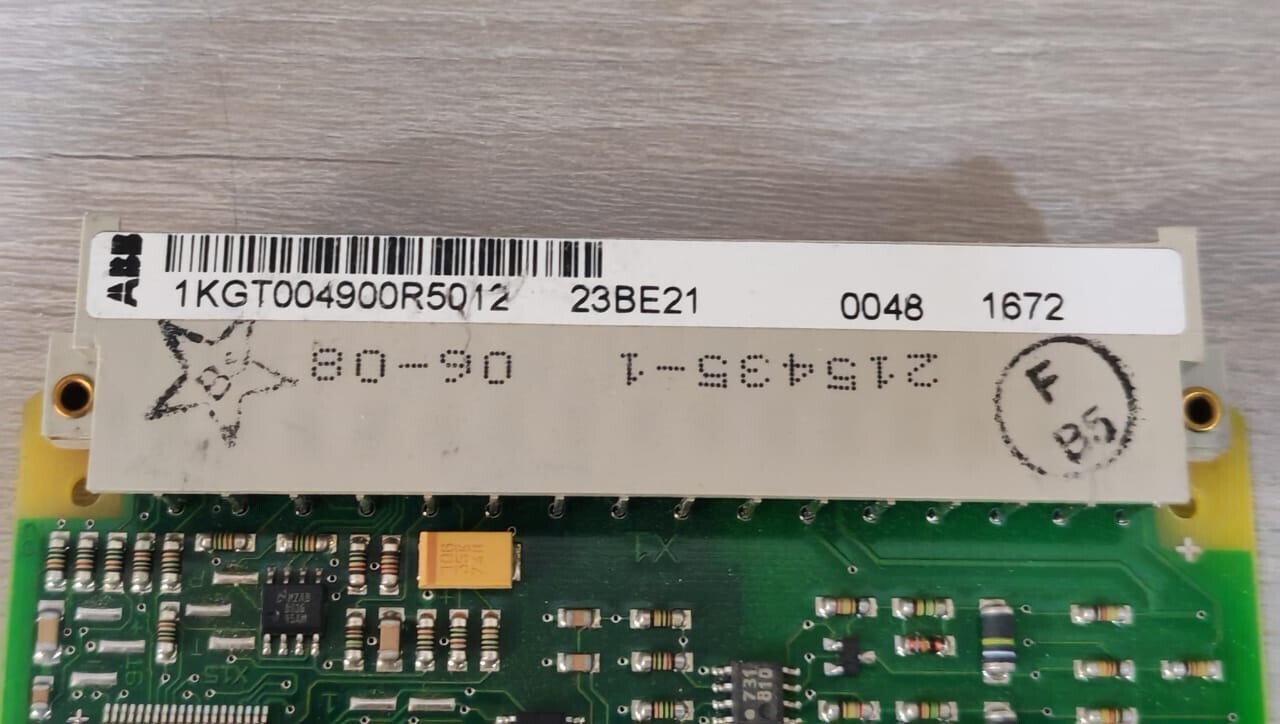 ABB 23BE21 ABB 1KGT004900R5012 23BE21 PCB CARD 9