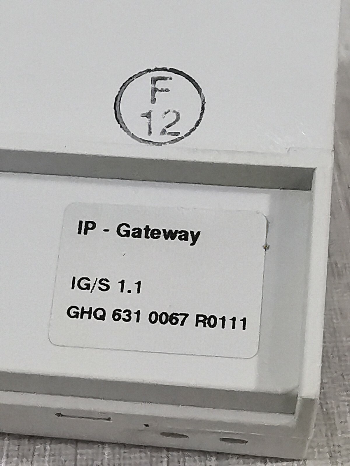 ABB GH Q631 0067 R0111 ABB IG/S 1.1 GATEWAY GH Q631 0067 R0111 4