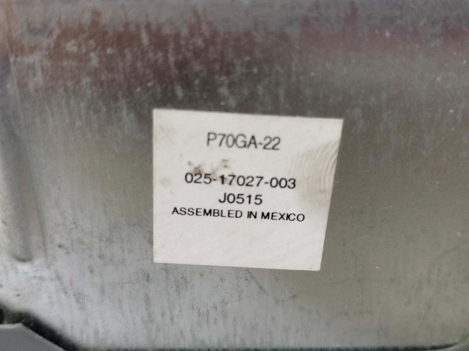 Johnson Controls PENN 025-17027-003 JOHNSON CONTROLS P70GA-22 PENN 025-17027-003 PRESSURE CONTROL 4