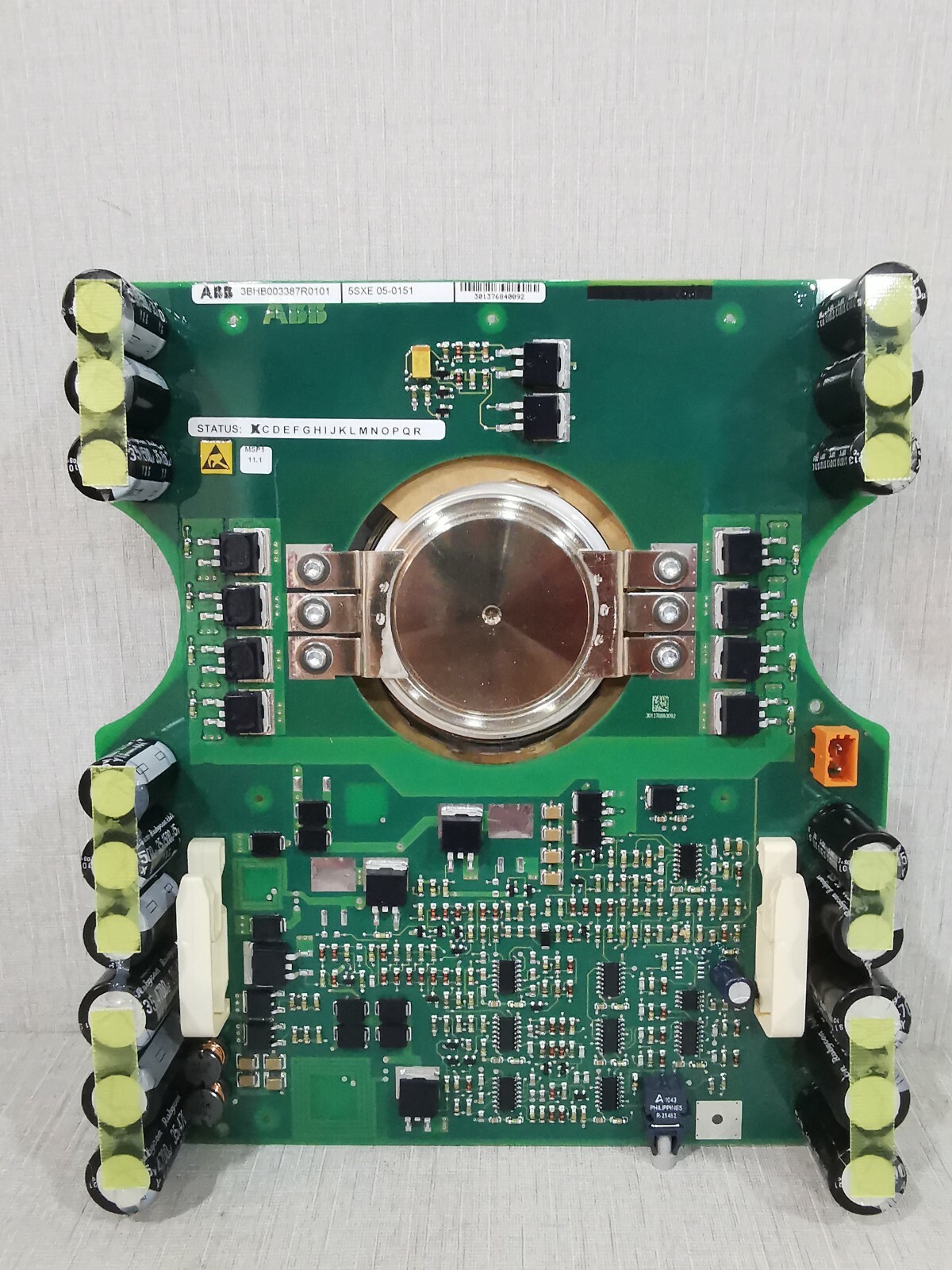ABB 3BHB003387R0101 ABB 3BHB003387R0101 5SXE 05-0151 PRINTED CIRCUIT BOARD 5