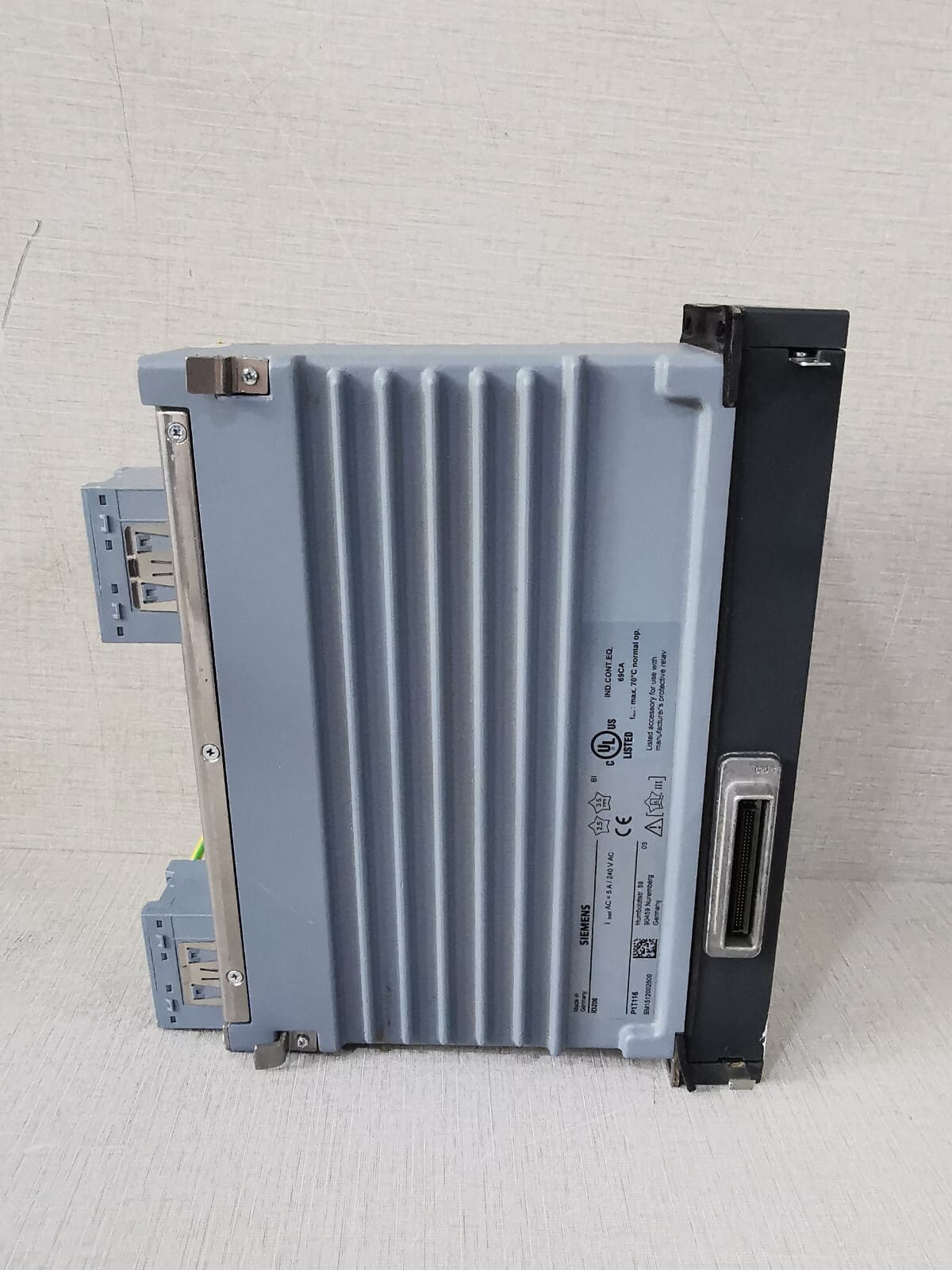 Siemens IO206 SIEMENS SIPROTEC IO206 PROTECT RELAY 5A /240VAC 7