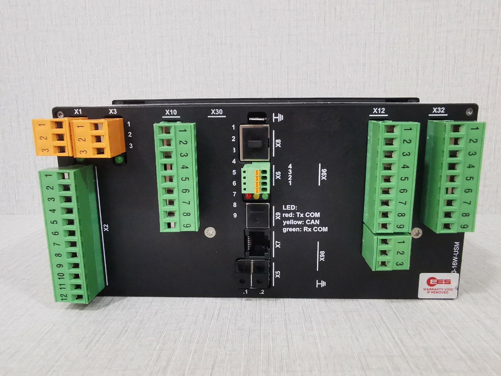 EES USM16E-55-850-XXX-R-15 EES 59UW55EF0R15 Panel Mounted Fault Annunciator Series USM16E-55-850-XXX-R-15 3