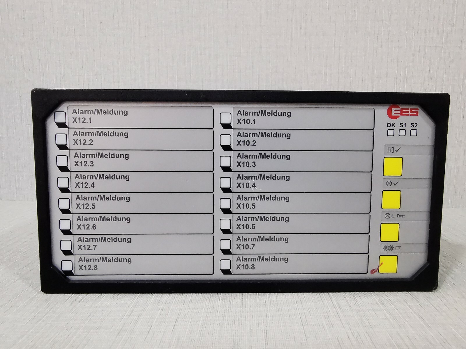 EES 59UW55EF0R15 Panel Mounted Fault Annunciator Series USM16E-55-850-XXX-R-15