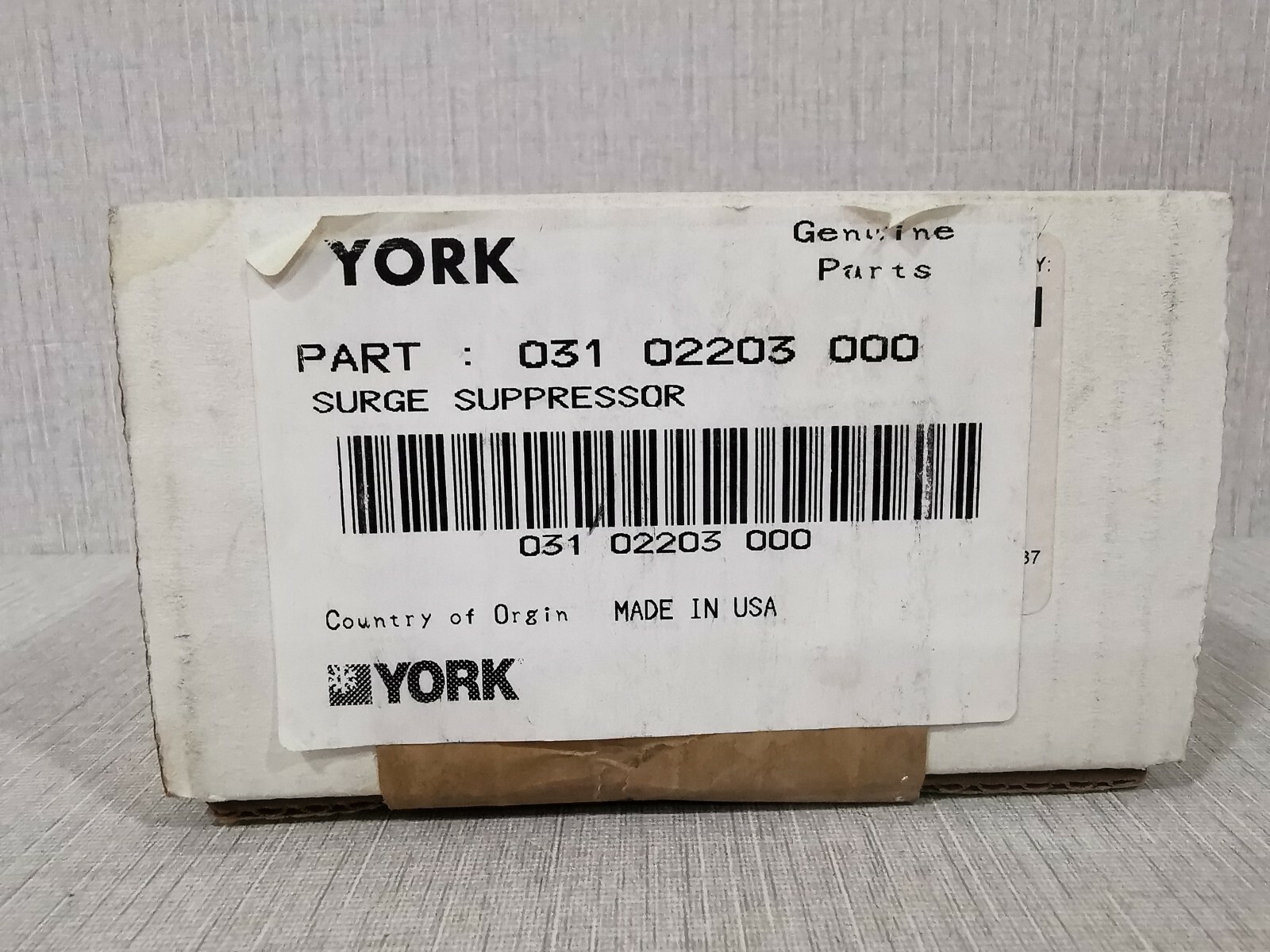 YORK 031 02203 000 SURGE SUPPRESSOR