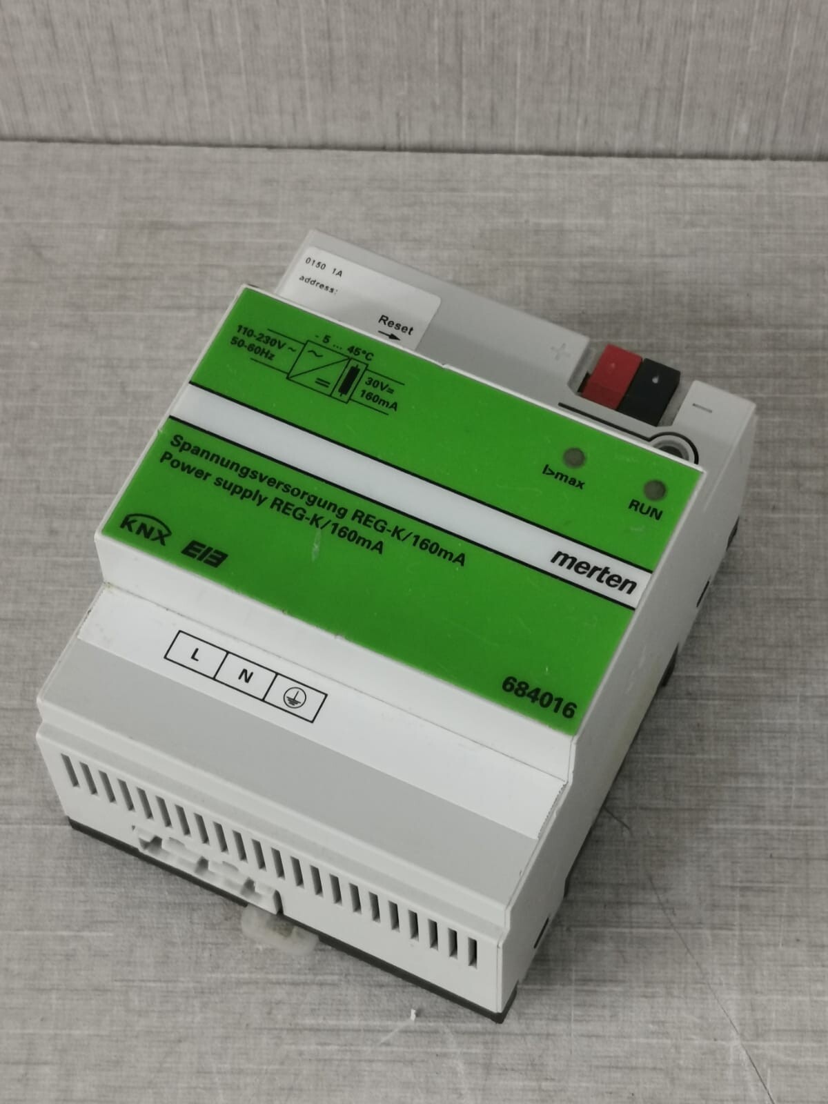 Merten 684016 MERTEN 684016 SPANNUNGSVERSORGUNG REGK /160mA Power Supply 3