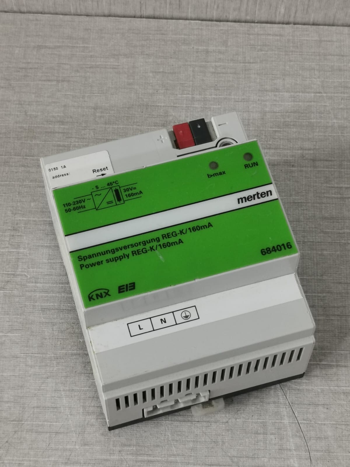 Merten 684016 MERTEN 684016 SPANNUNGSVERSORGUNG REGK /160mA Power Supply 4