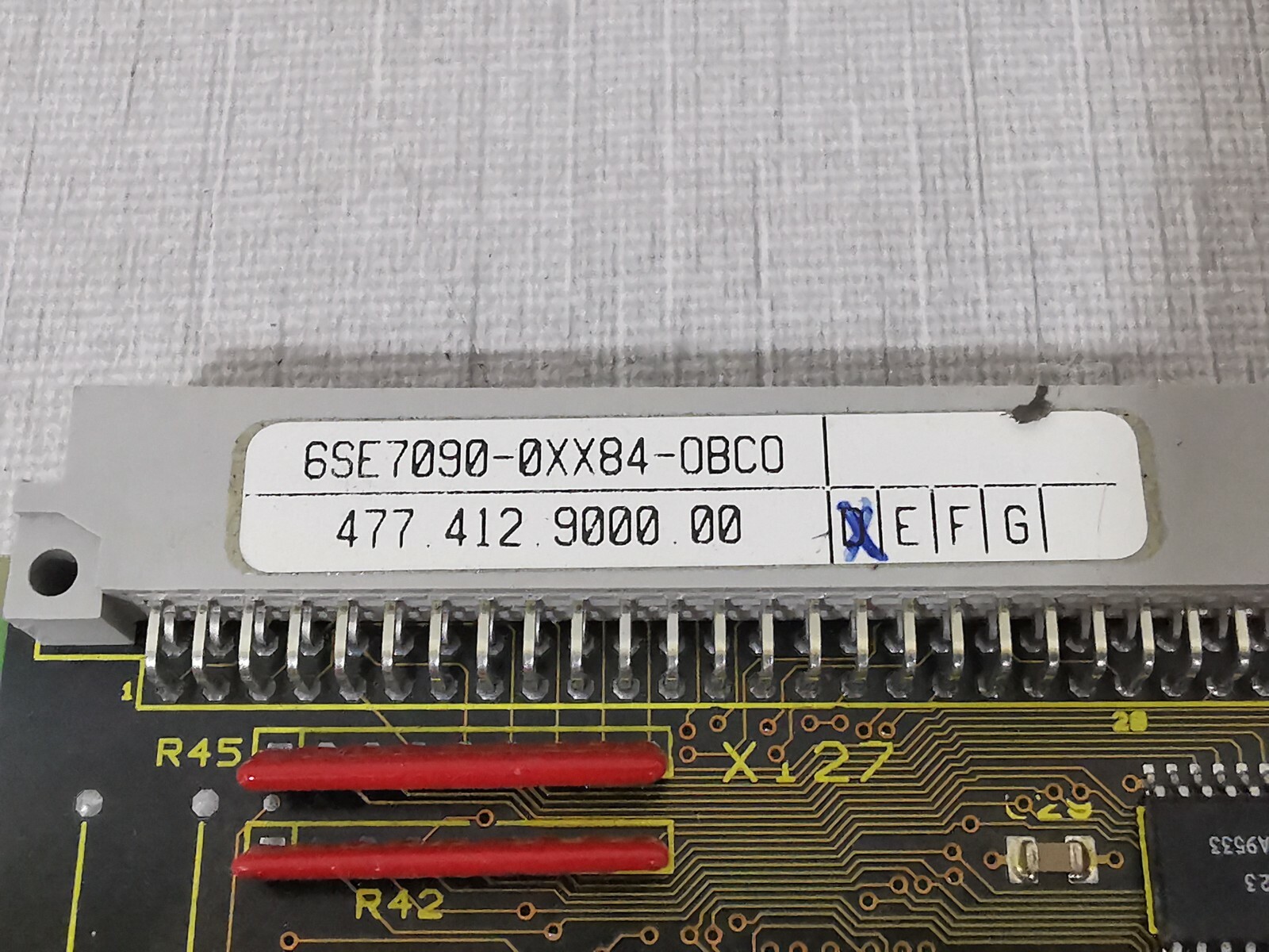 Siemens 6SE7090-0XX84-0BC0 SIEMENS 6SE7090-0XX84-0BC0 Interface Board 2