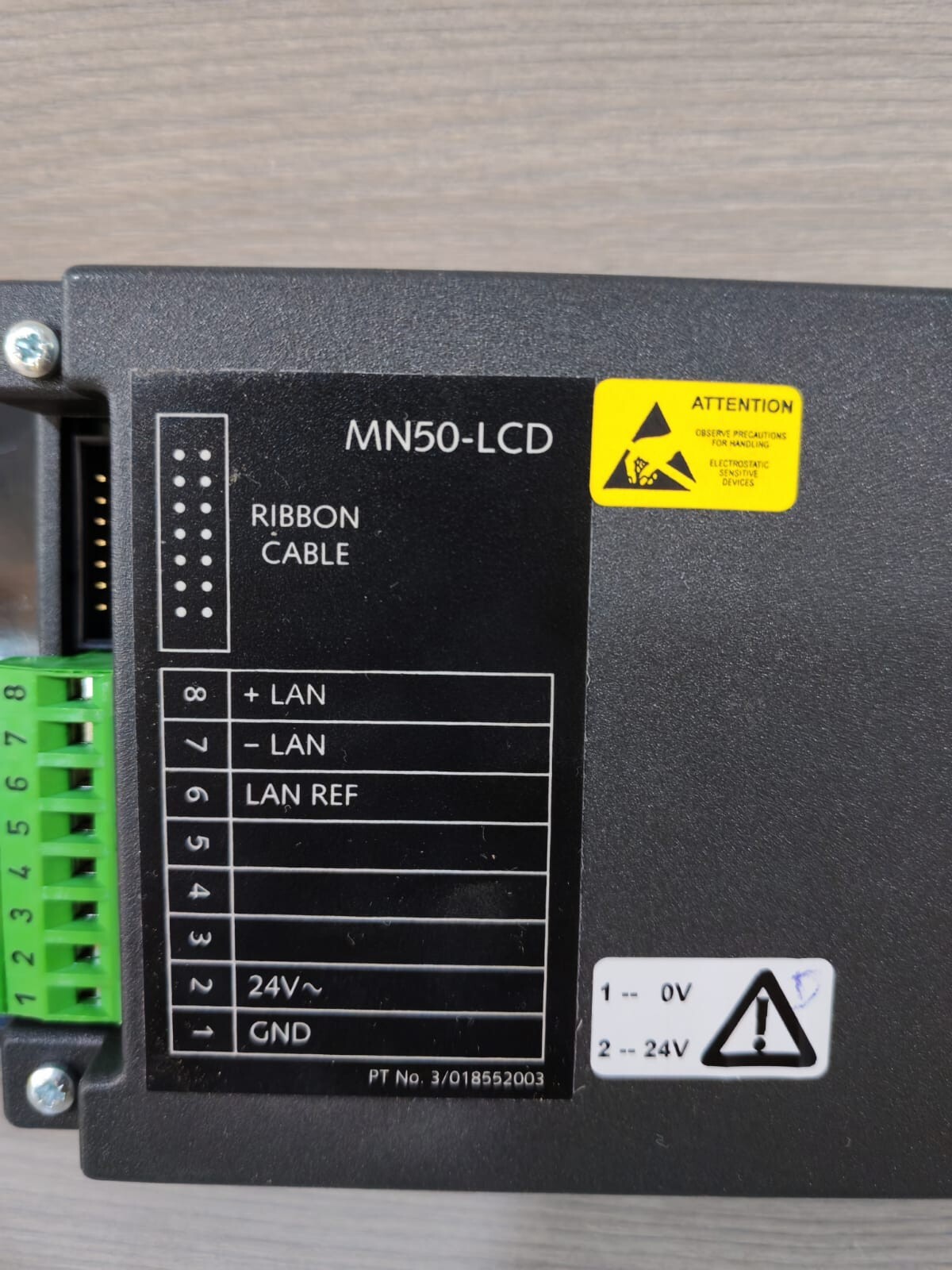 Satchwell MN50-LCD Satchwell MN50-LCD F/W VER.MNLCD5v Series 6749 Management Controller 24VAC 8