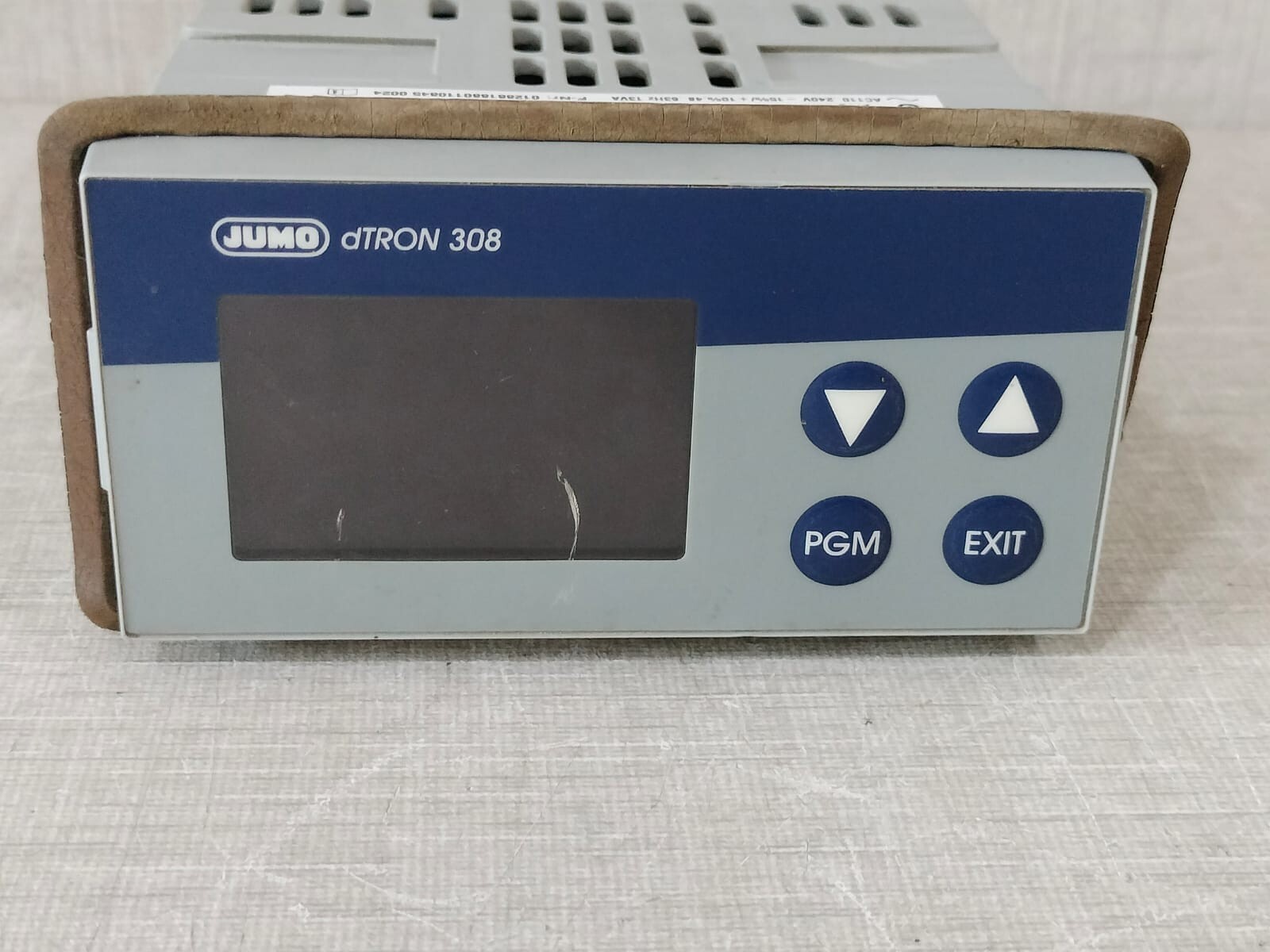 JUMO 703043/181-400-23/000 JUMO dTRON 308 Thermostat Compact Controller 703043/181-400-23/000 4