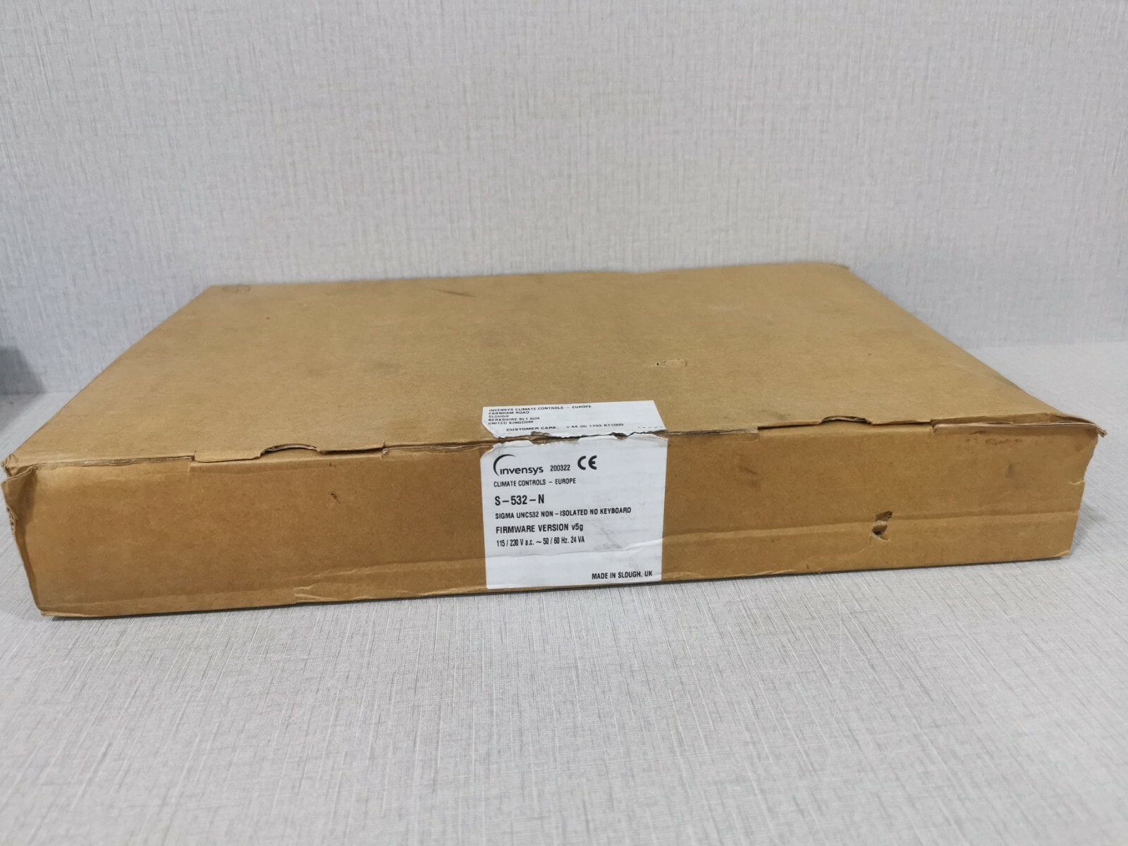 Invensys S-532-N INVENSYS S-532-N / UNC532 FIRM.VER v5g 115/230VAC 50/60Hz 24VA 8