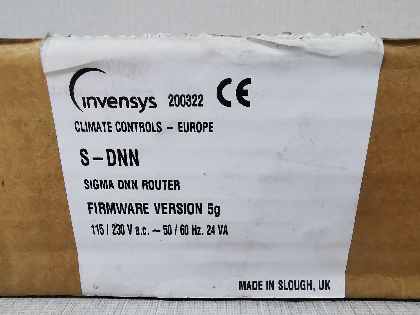 Invensys INVENSYS-DNN Invensys S-DNN Invensys DNN 3