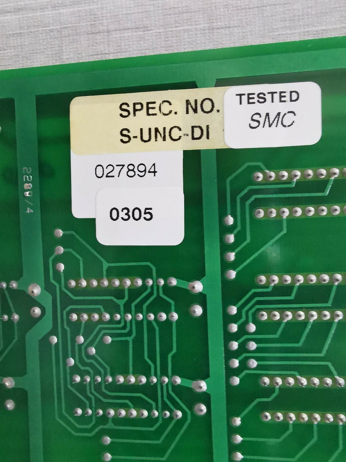 Invensys BOARD-027894 INVENSYS S-UNC-DI (x 1) PCB BOARD 027894 3