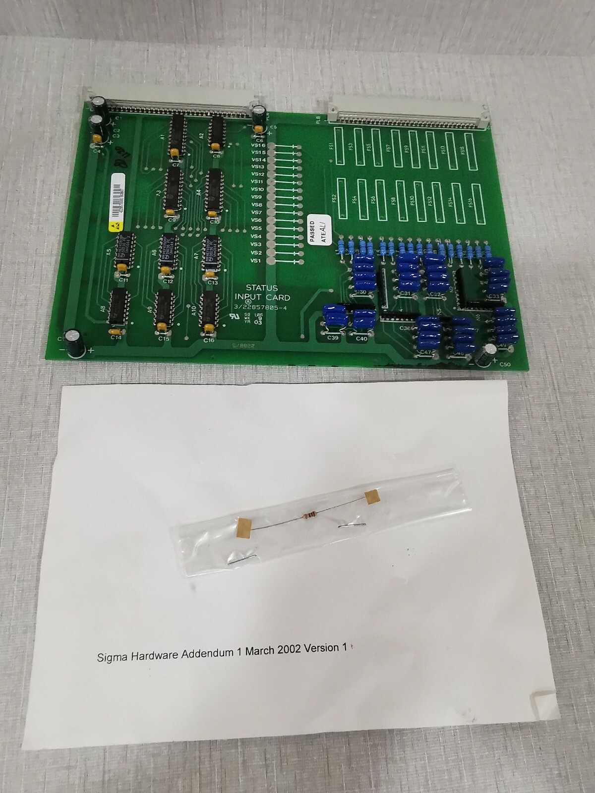 Invensys CARD-027874 Invensys S-UNC-DI CARD 027874 2
