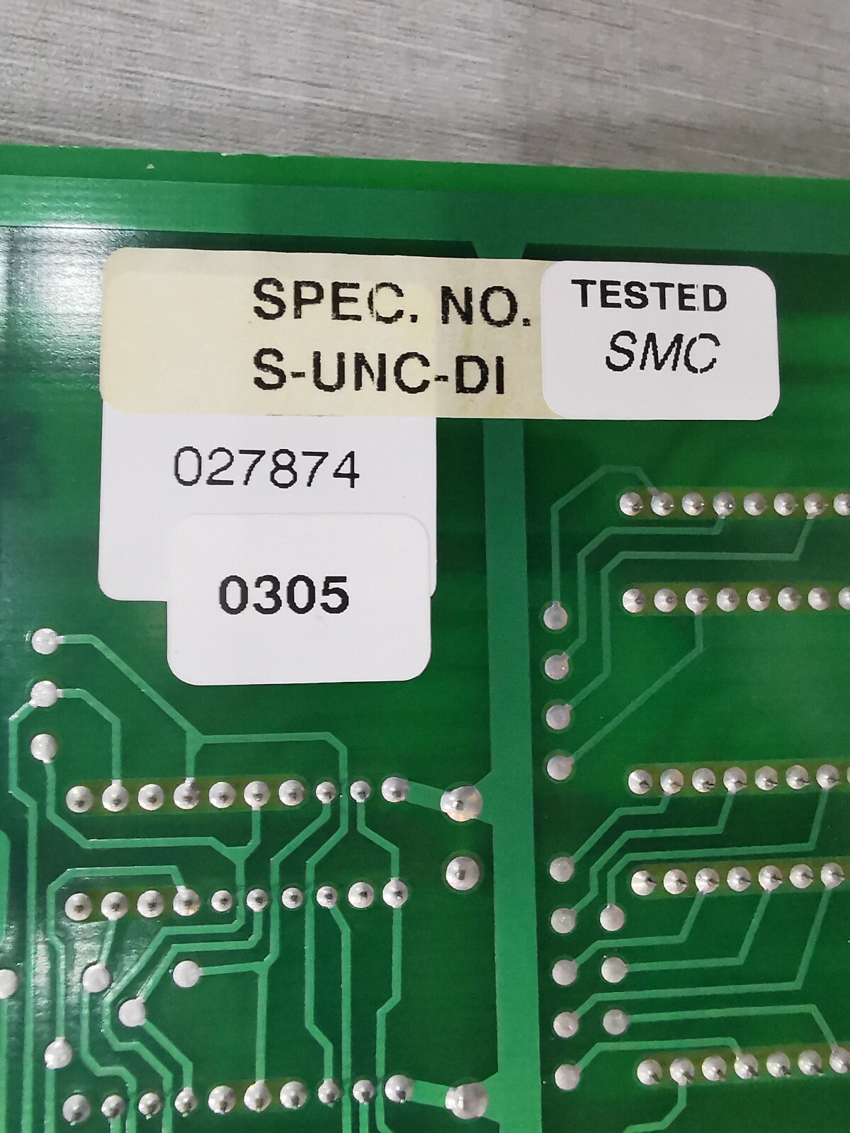 Invensys CARD-027874 Invensys S-UNC-DI CARD 027874 5