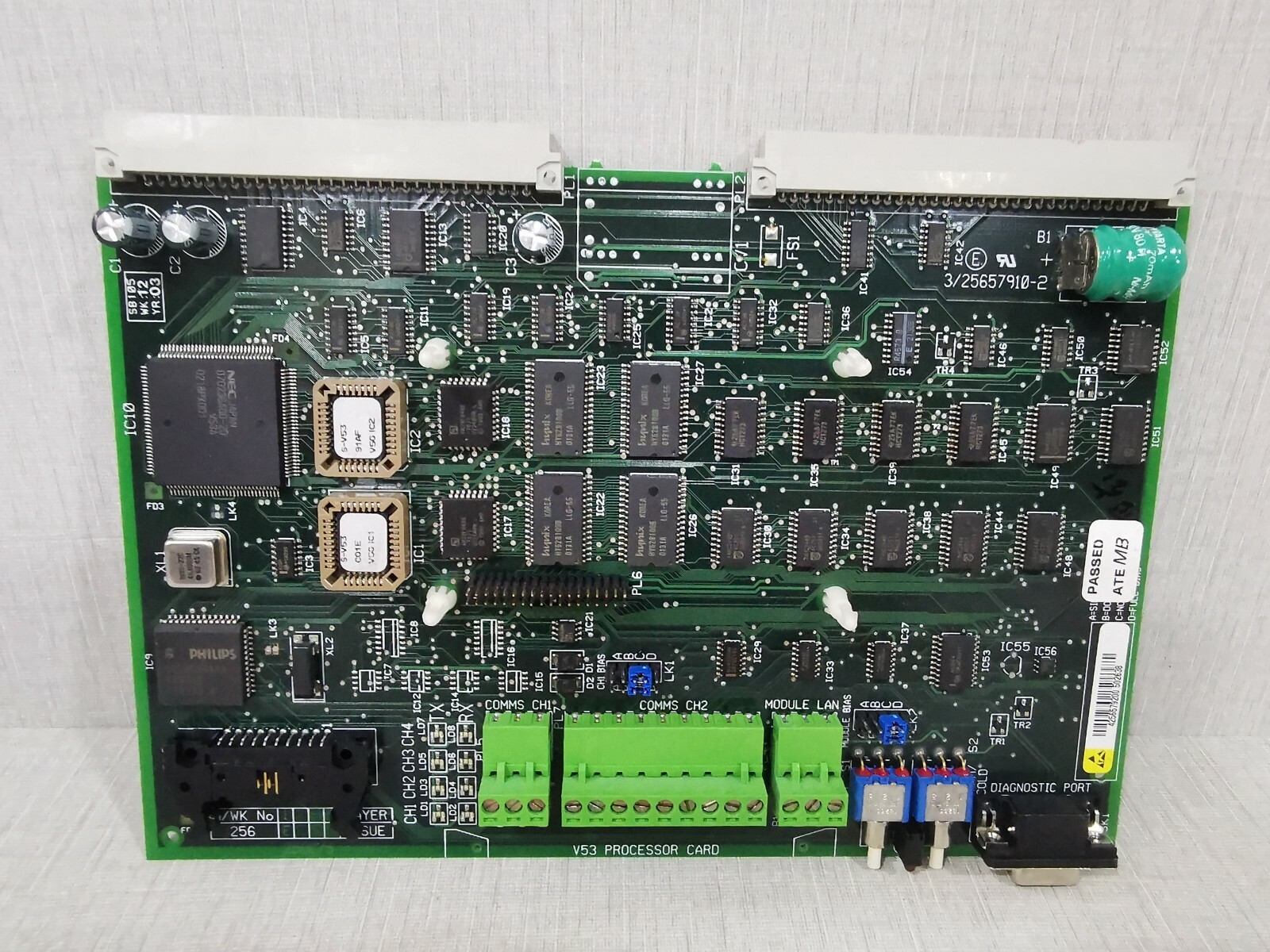 Invensys V53 PROCESSOR CARD 3/25657910-2