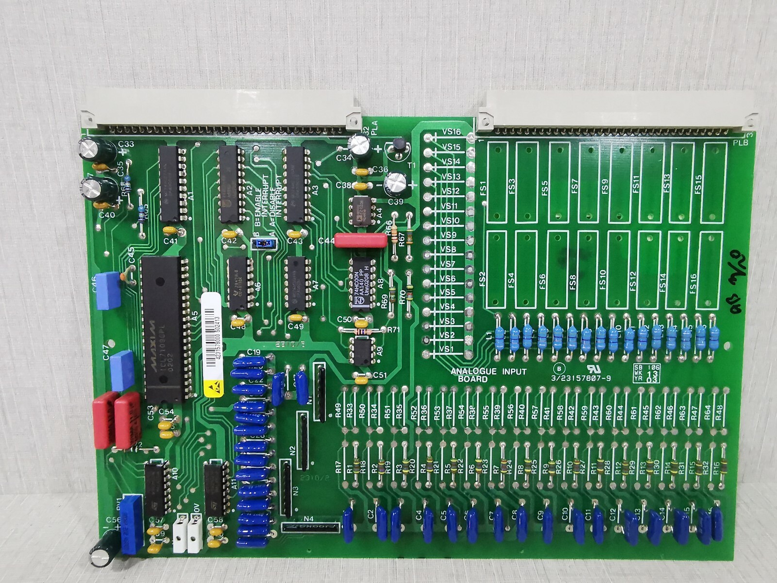 Invensys S-UNC-AI PROCESSOR CARD 027923