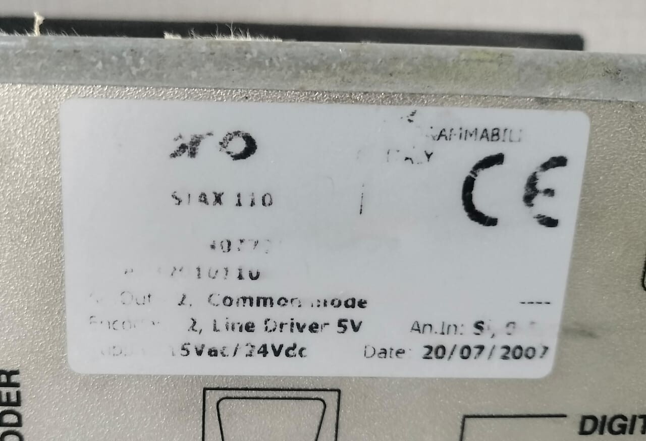 SIPRO VERONA SIAX 110 SIPRO VERONA SIAX 110 10