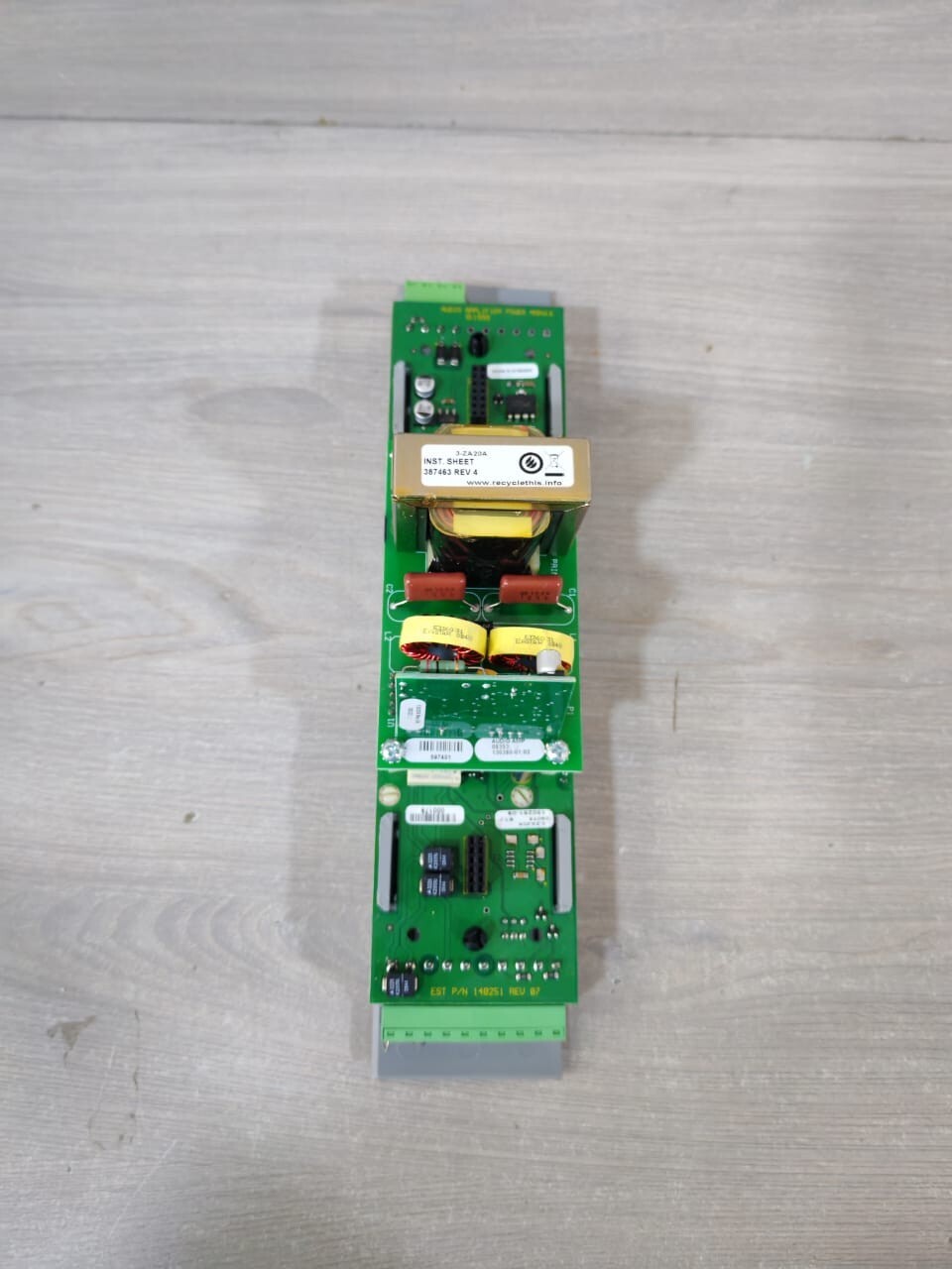 Edwards 130251-09 EDWARDS 3-ZA20A AUDIO AMPLIFIER 09075 ETJ 130251-09 2