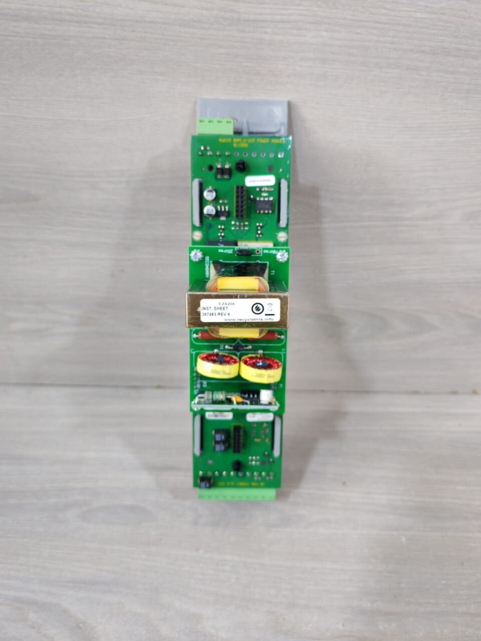 Edwards 130251-09 EDWARDS 3-ZA20A AUDIO AMPLIFIER 09075 ETJ 130251-09 3