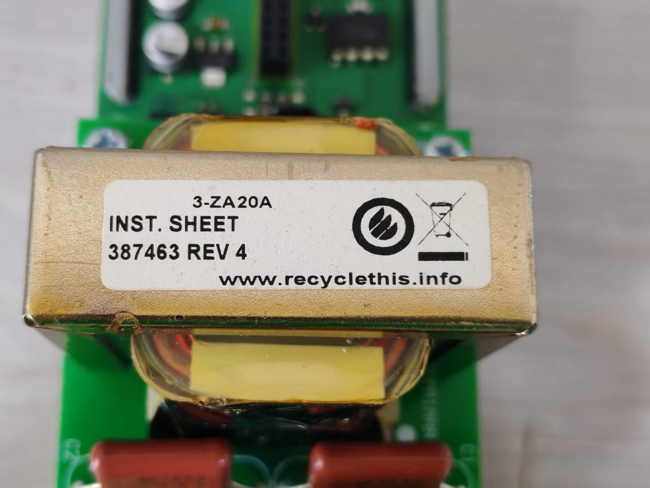 Edwards 130251-09 EDWARDS 3-ZA20A AUDIO AMPLIFIER 09075 ETJ 130251-09 6