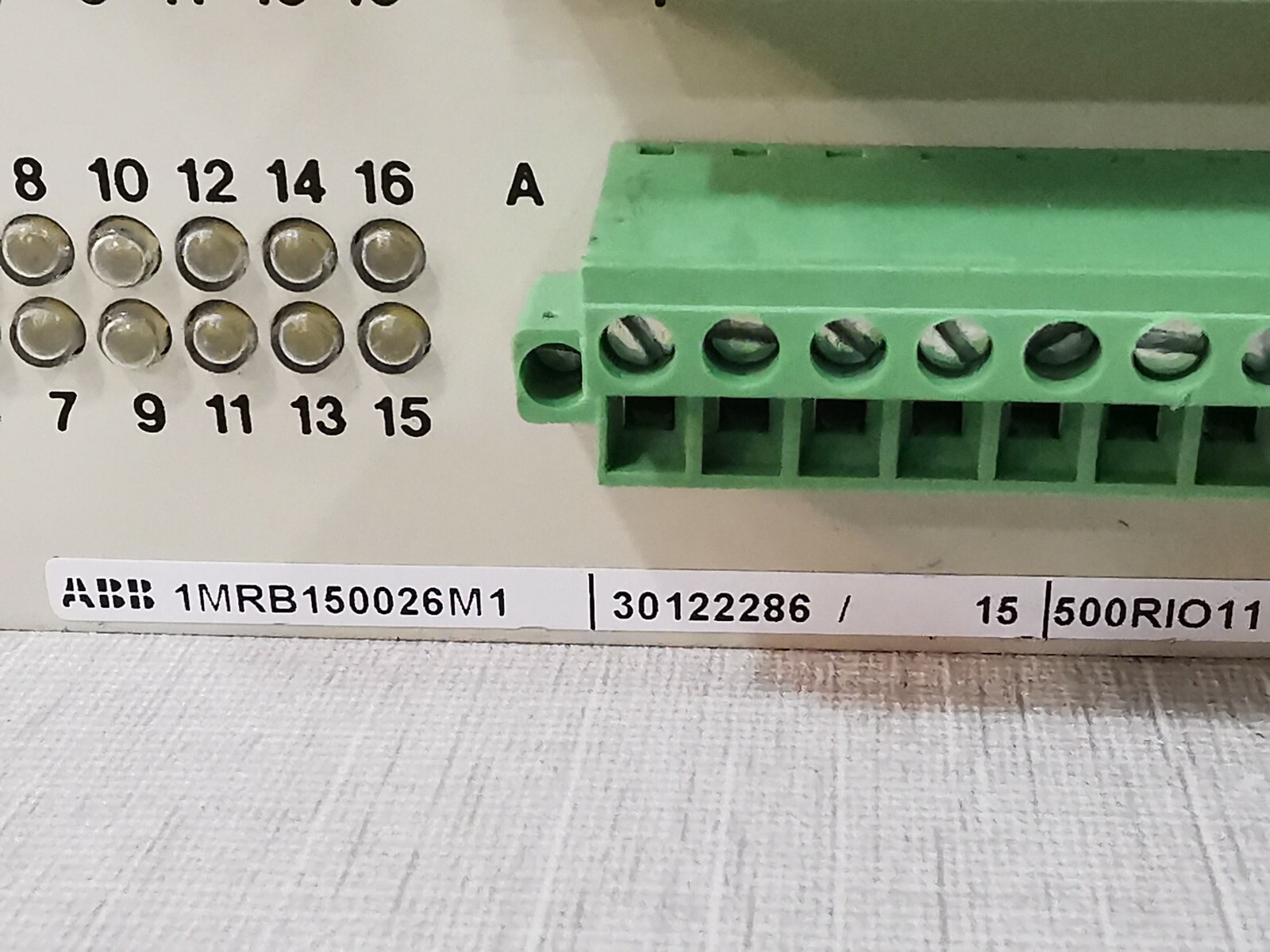 ABB 1MRB150026M1 ABB 500RIO11 MODULE 1MRB150026M1 3