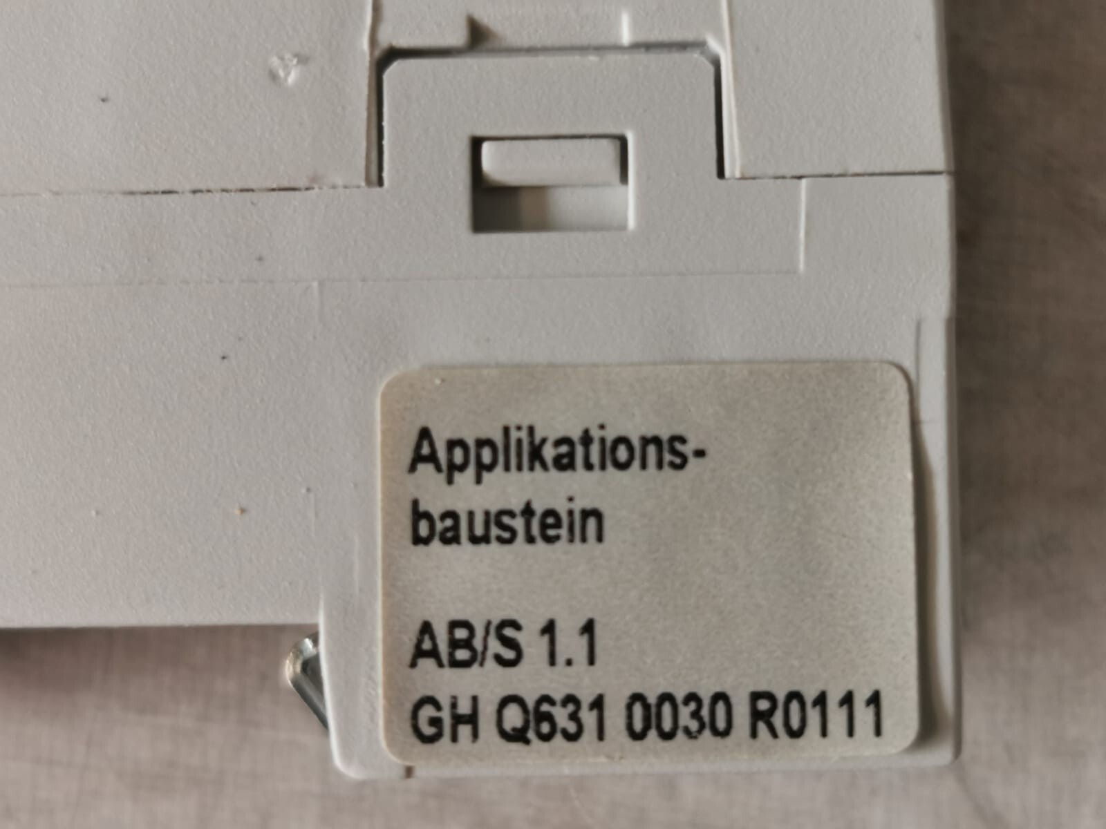 ABB GH Q631 0030 R0111 ABB AB/S 1.1 i-Bus EIB GH Q631 0030 R0111 3