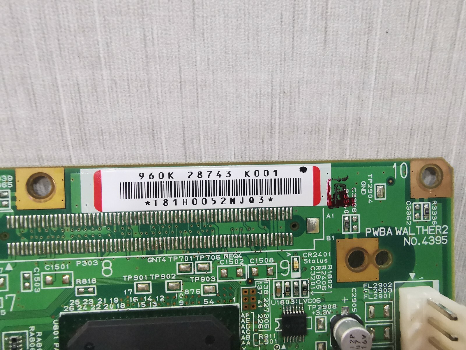 Unbranded 140E49380 PWB WALTHER2 140E49380 PCB BOARD - NEW WITH FILTHY BOX 6