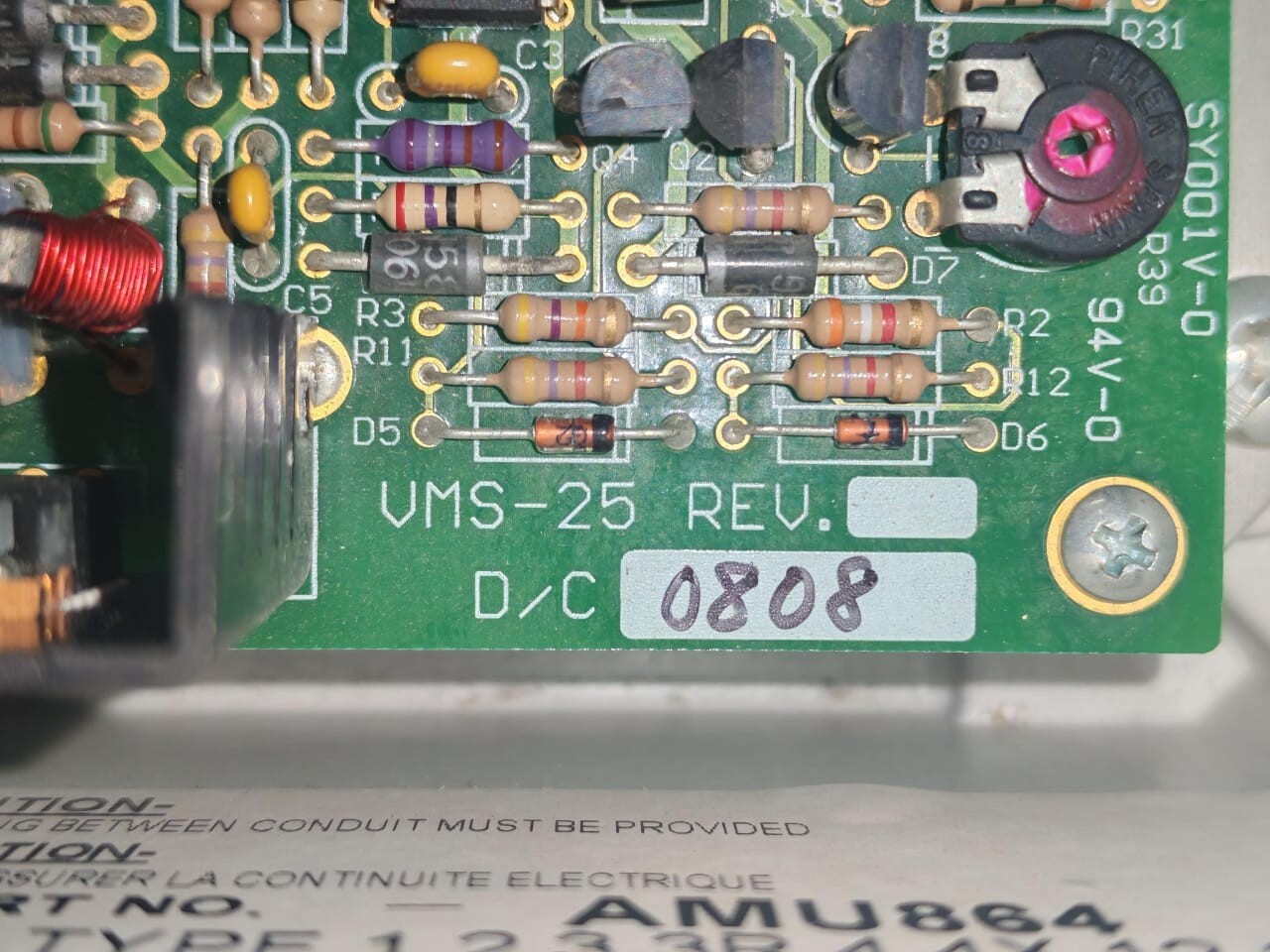 Allied VMS-25 Allied Products VMS-25 BACKUP CONTROL - W/O ANY ACCESSORIES 10