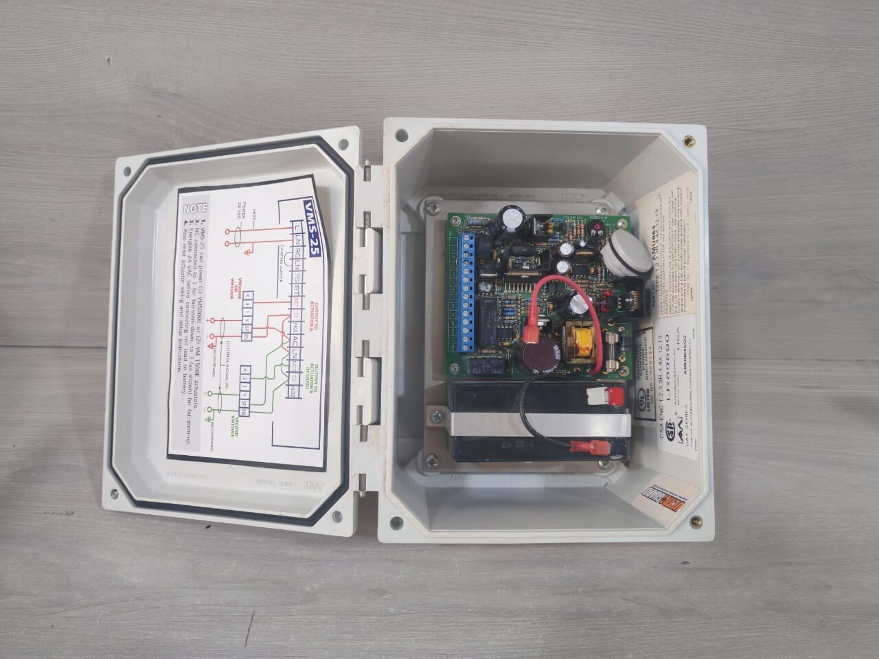 Allied Products VMS-25 BACKUP CONTROL - W/O ANY ACCESSORIES