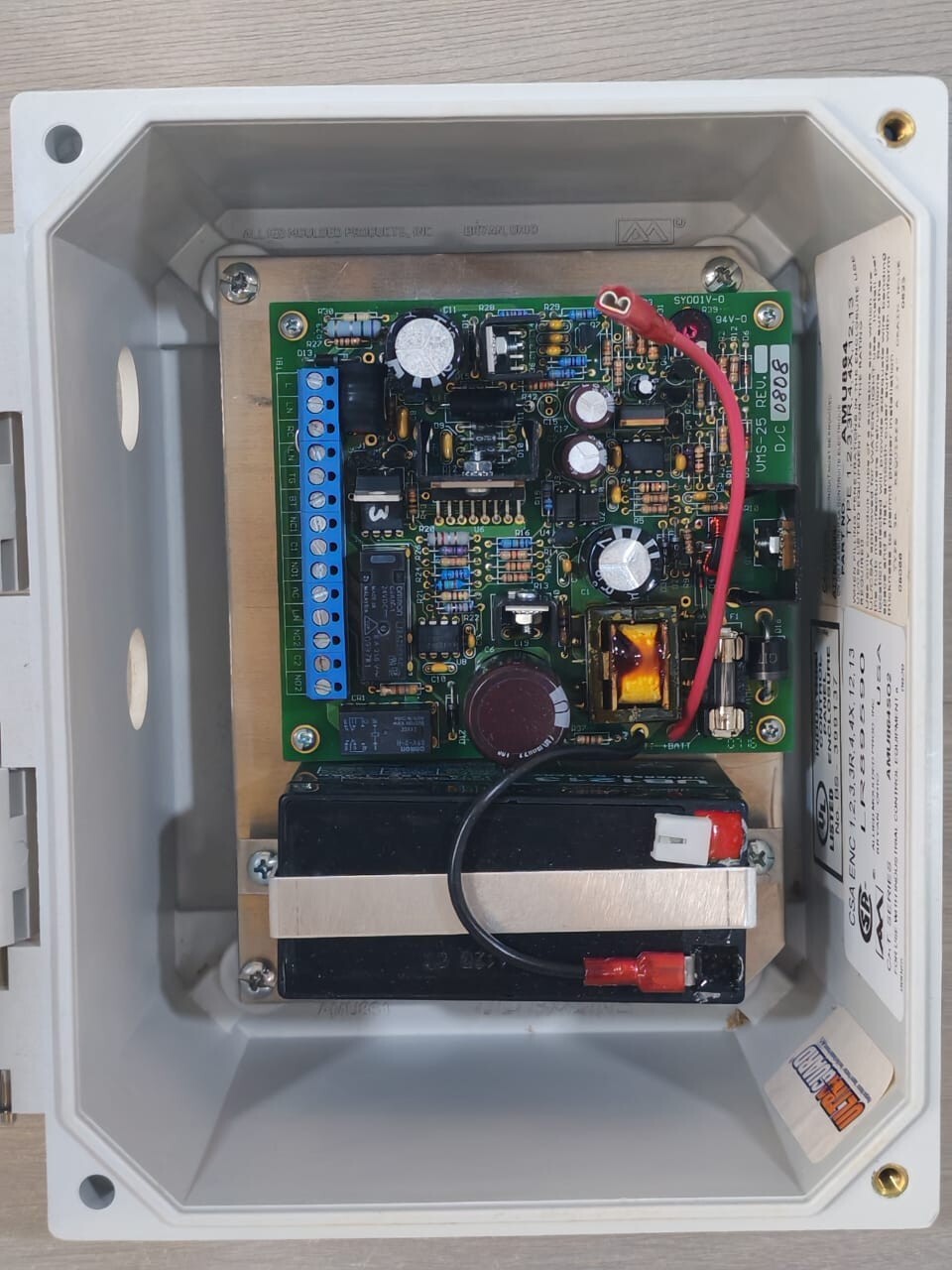 Allied VMS-25 Allied Products VMS-25 BACKUP CONTROL- NEW WITH FILTHY BOX 6