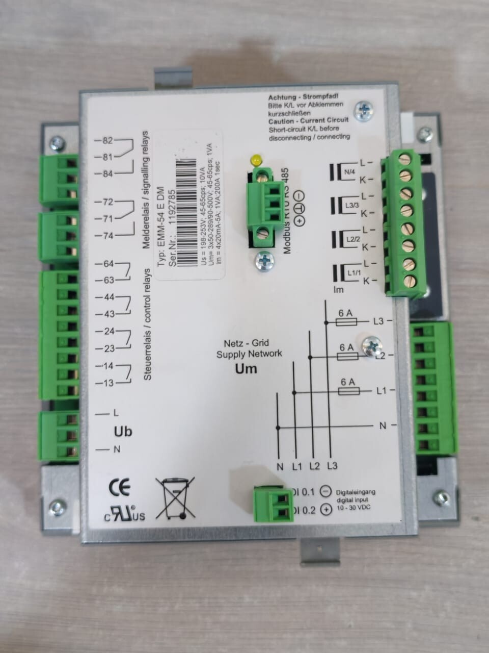 BELUK EMM-54 E DM BELUK EMM-5 Power Analyzer EMM-54 E DM -NEW WITH FILTHY BOX 7