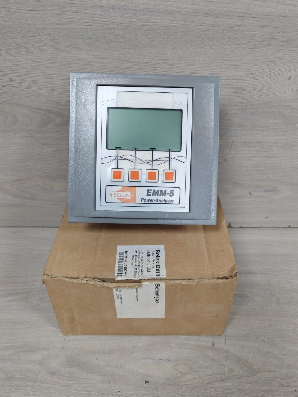 BELUK EMM-5 Power Analyzer EMM-54 E DM -NEW WITH FILTHY BOX